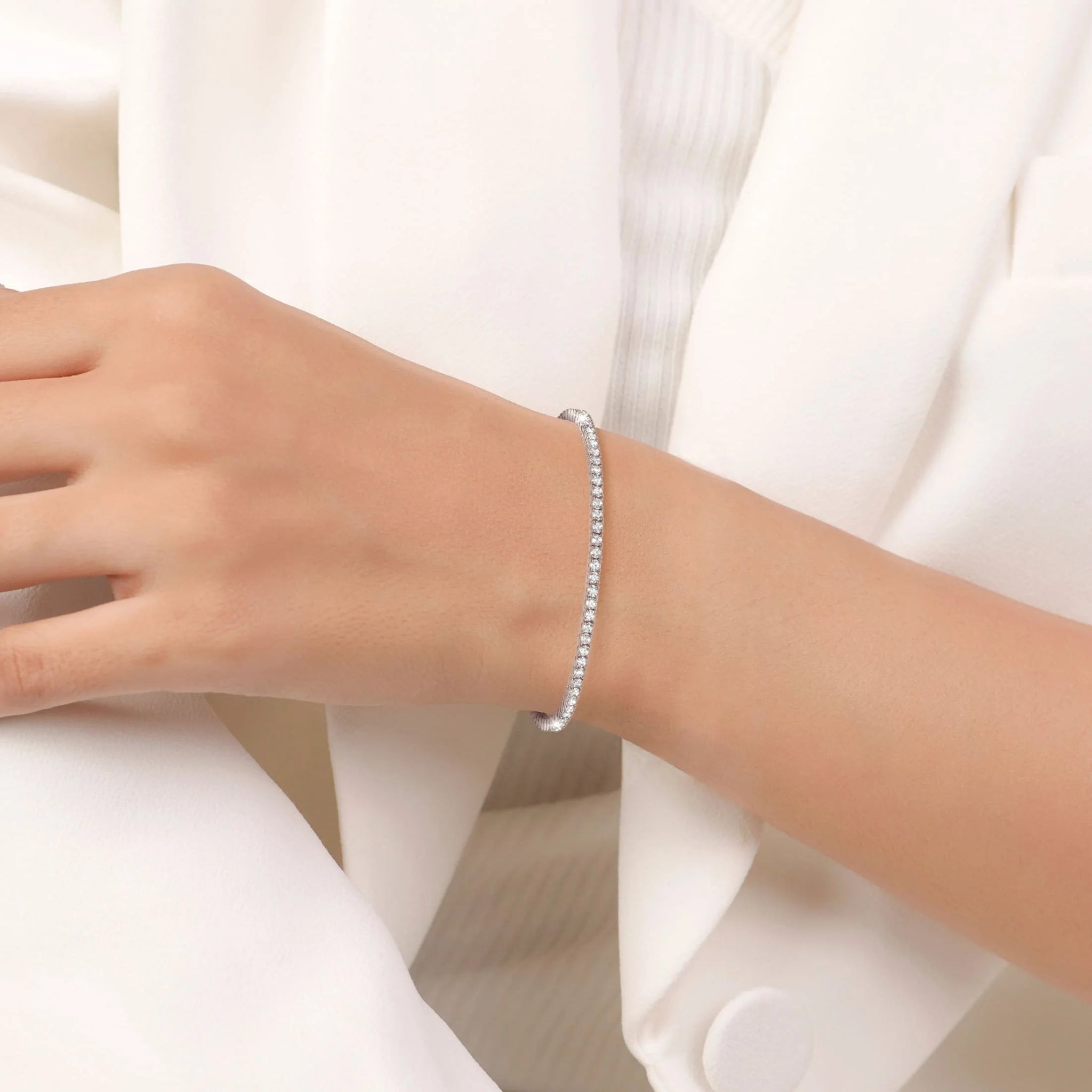 2mm Brilliant Tennis Bracelet - CRISLU