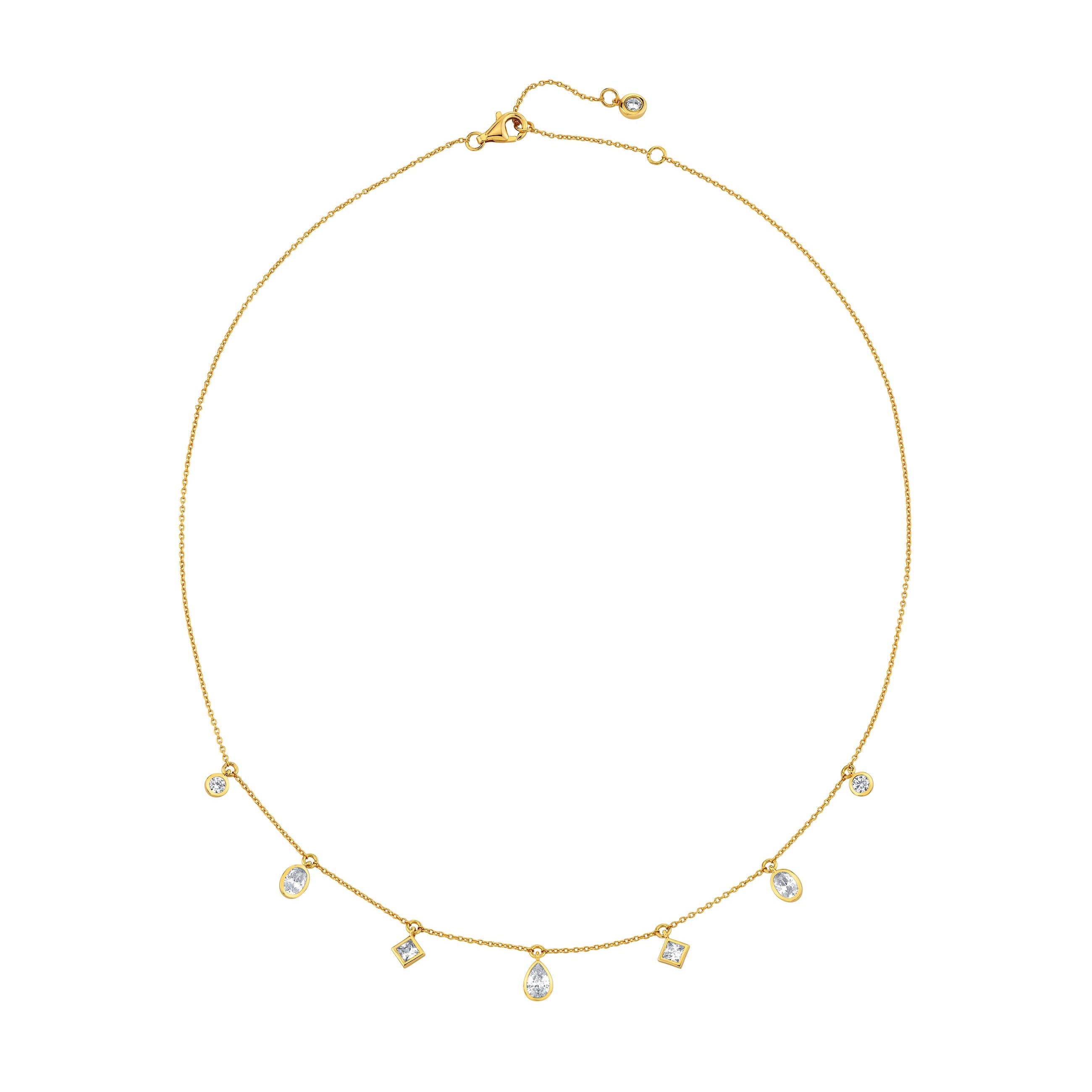 Charmed Multi-Shape Charm Necklace