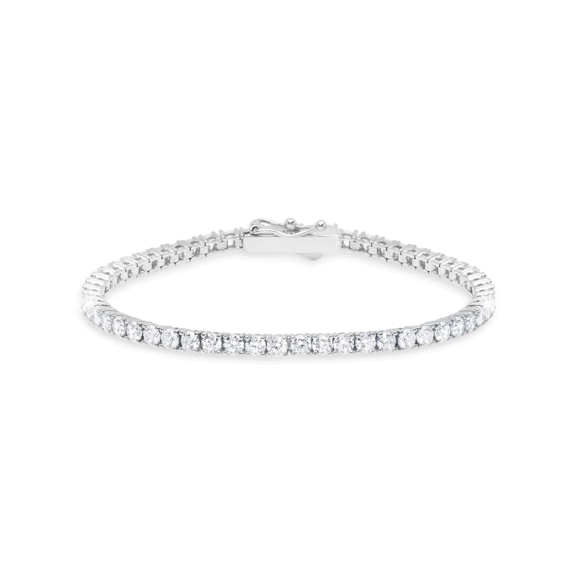 3mm Brilliant Tennis Bracelet - CRISLU