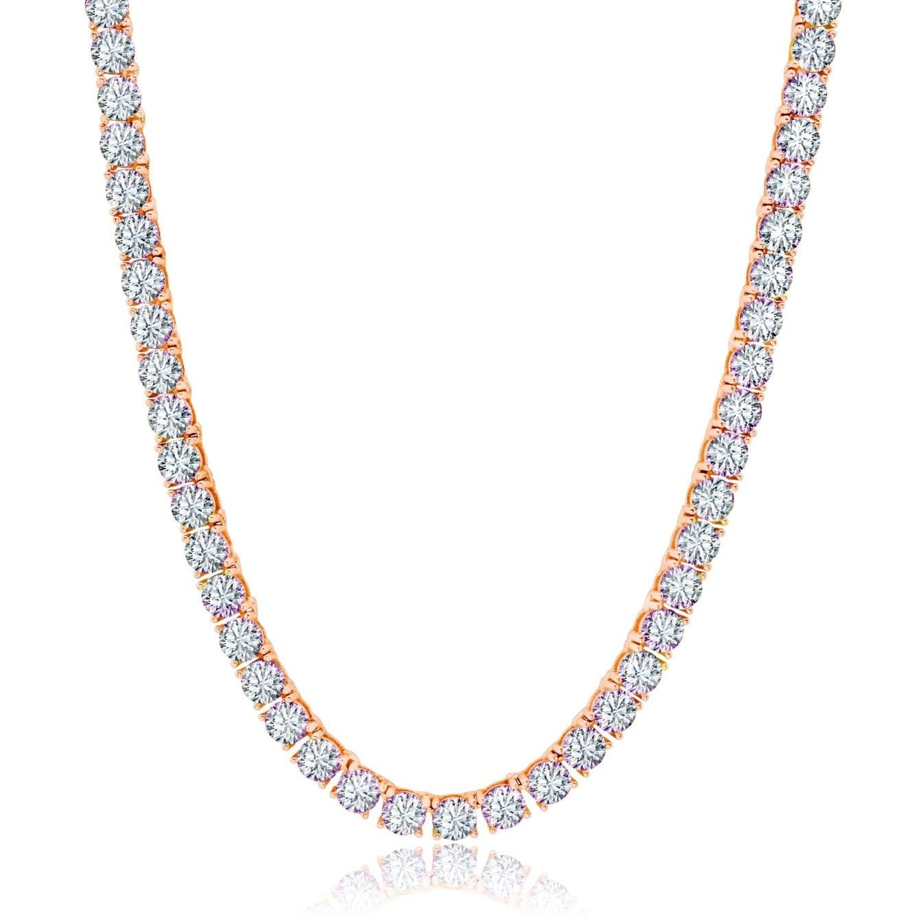 3mm Brilliant Tennis Necklace - CRISLU