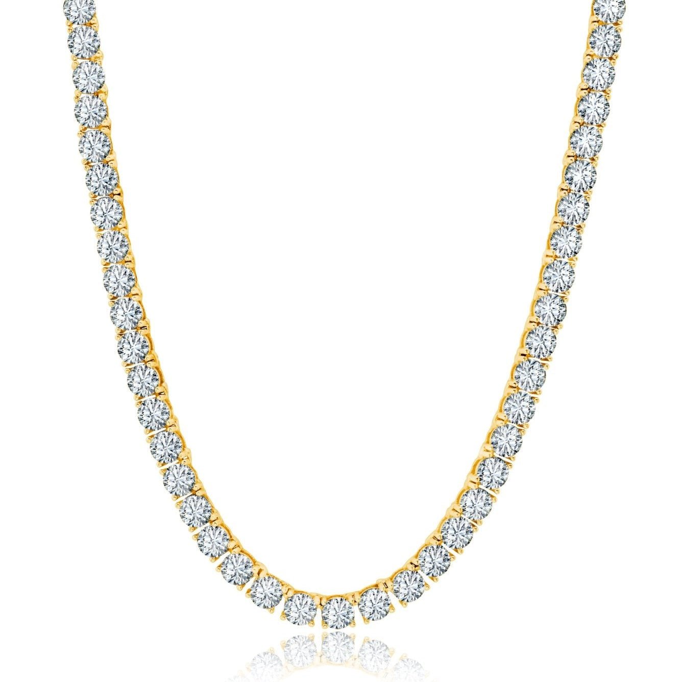 3mm Brilliant Tennis Necklace - CRISLU