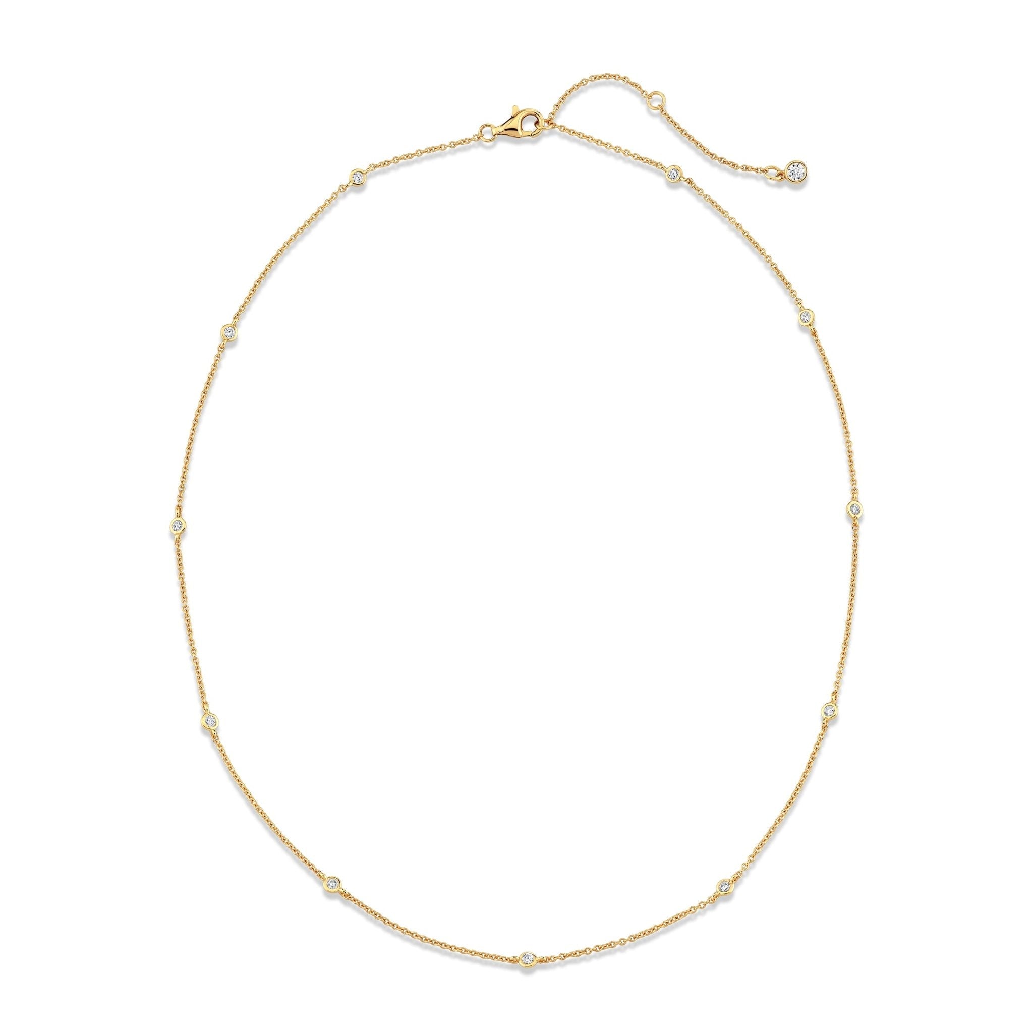 4mm 16" Station Necklace - CRISLU