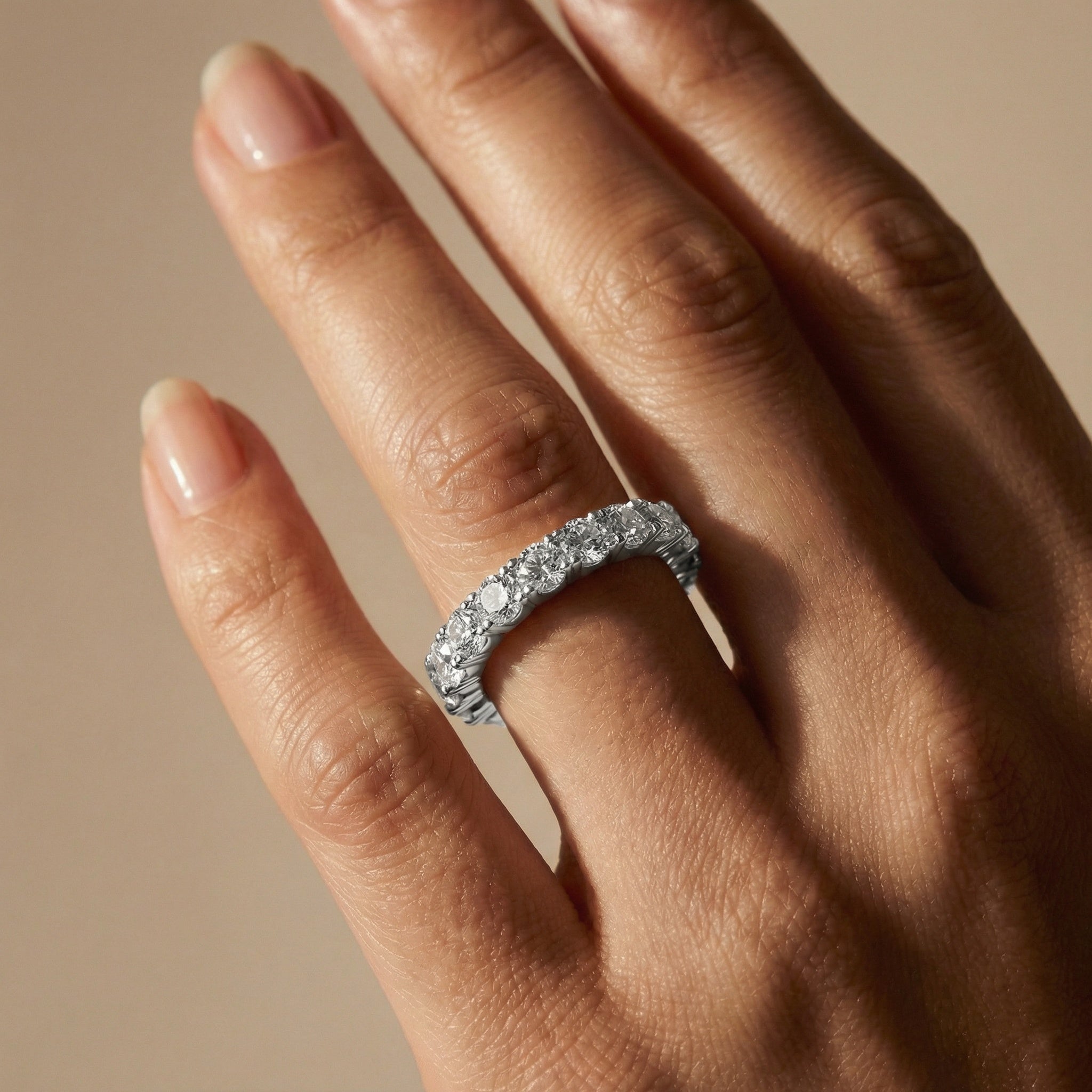 6.4ct Brilliant Eternity Band - CRISLU