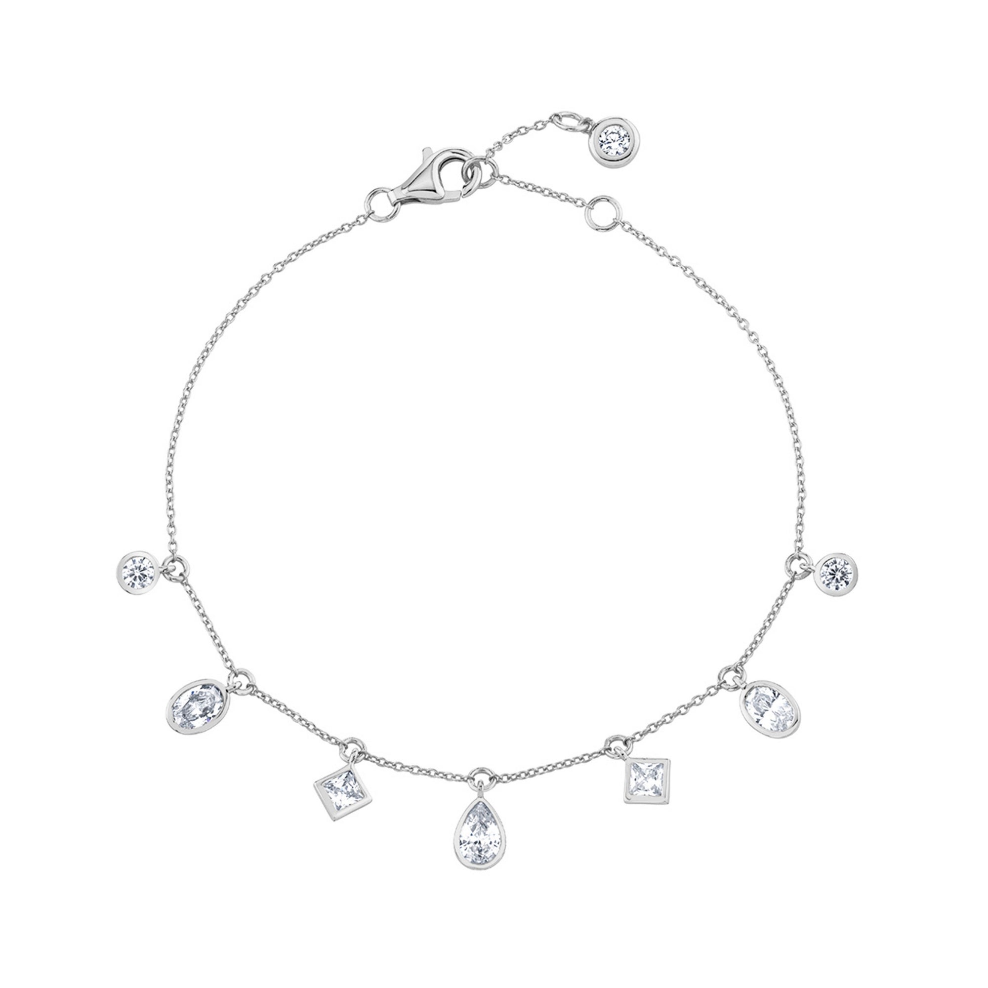 Charmed Multi-Shape Charm Bracelet