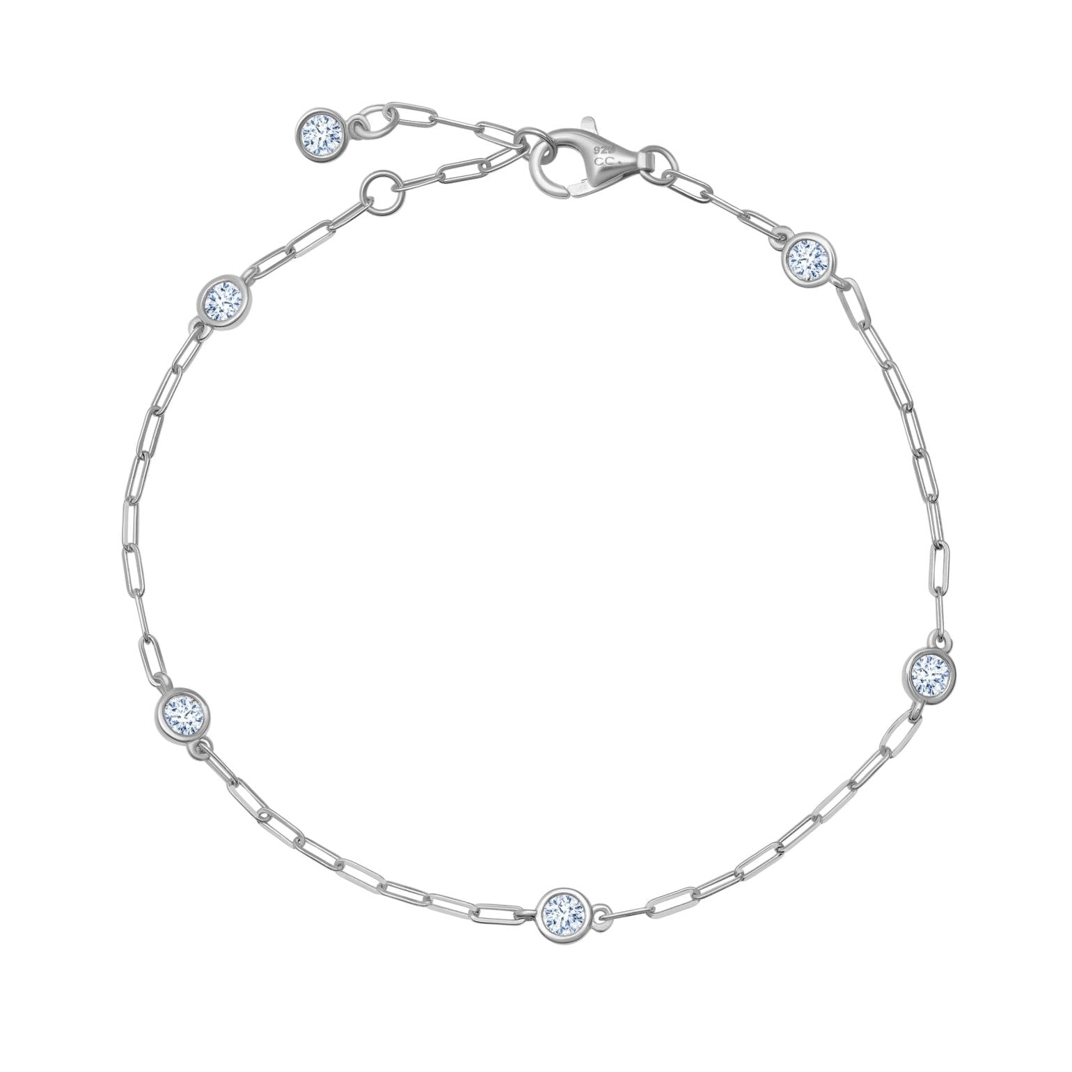 Aura Bracelet in Platinum - CRISLU