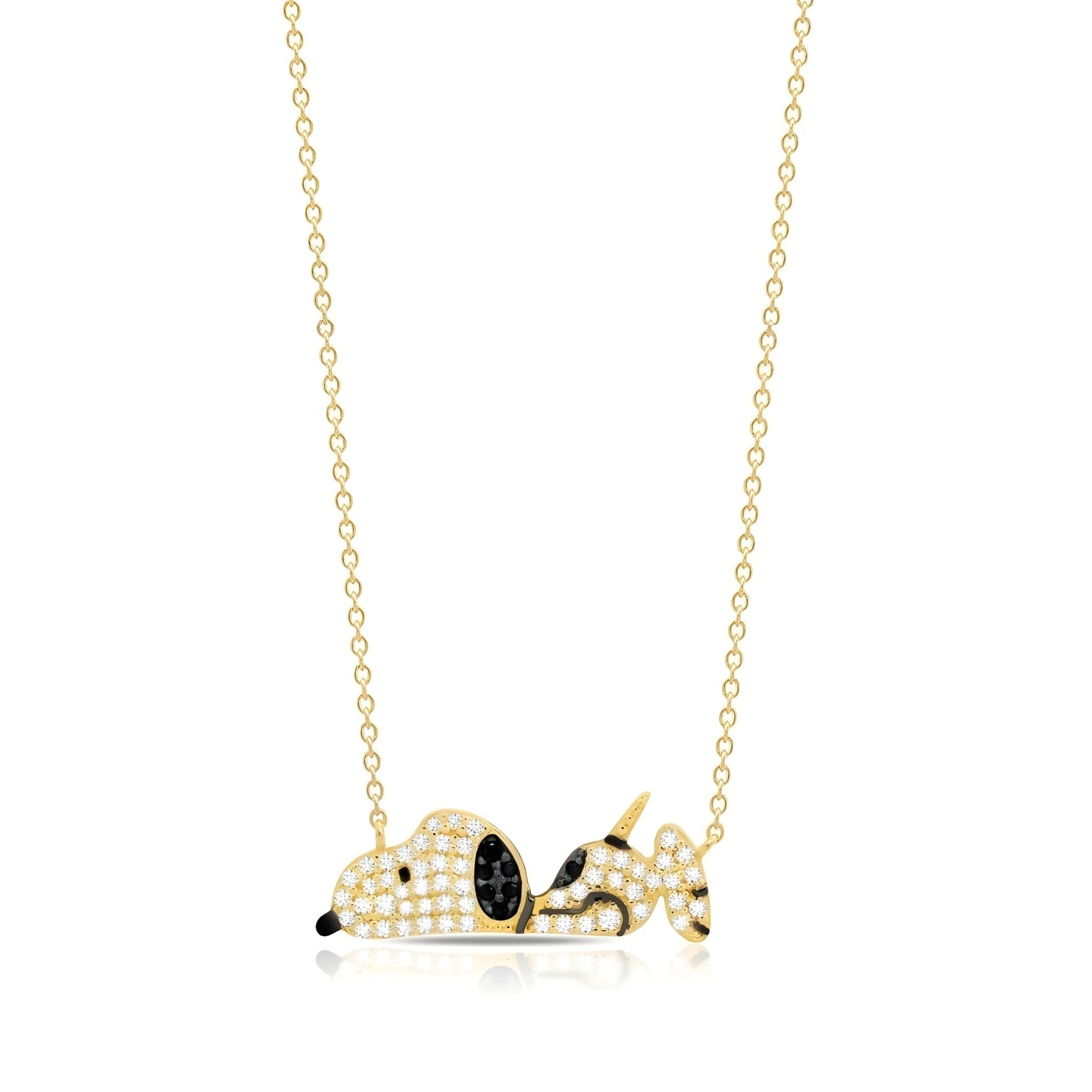 Bad Day Snoopy Pendant Necklace - CRISLU