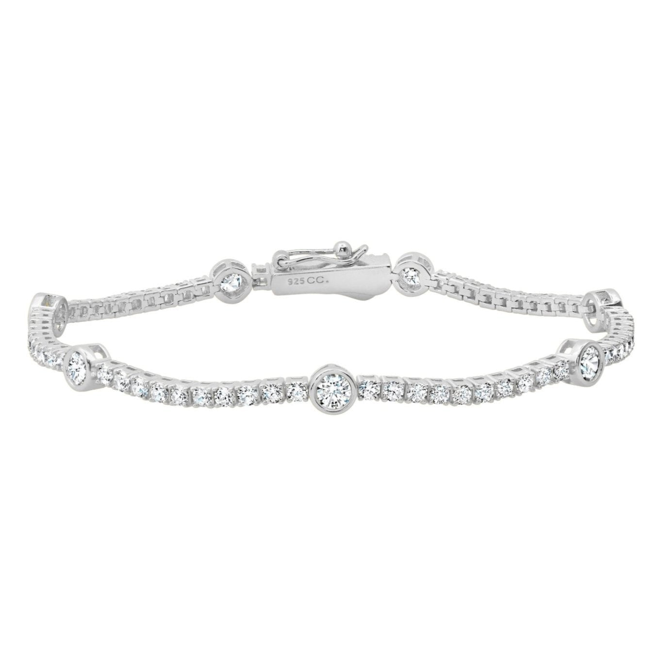 Celestial Bracelet in Platinum - CRISLU