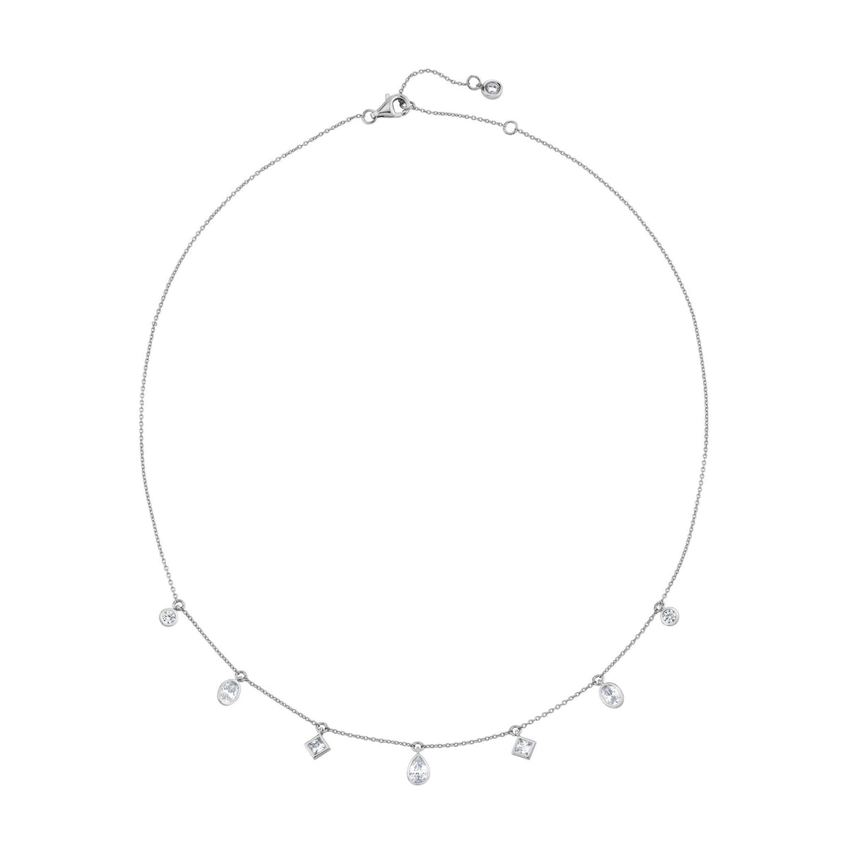 Charmed Multi-Shape Charm Necklace - CRISLU