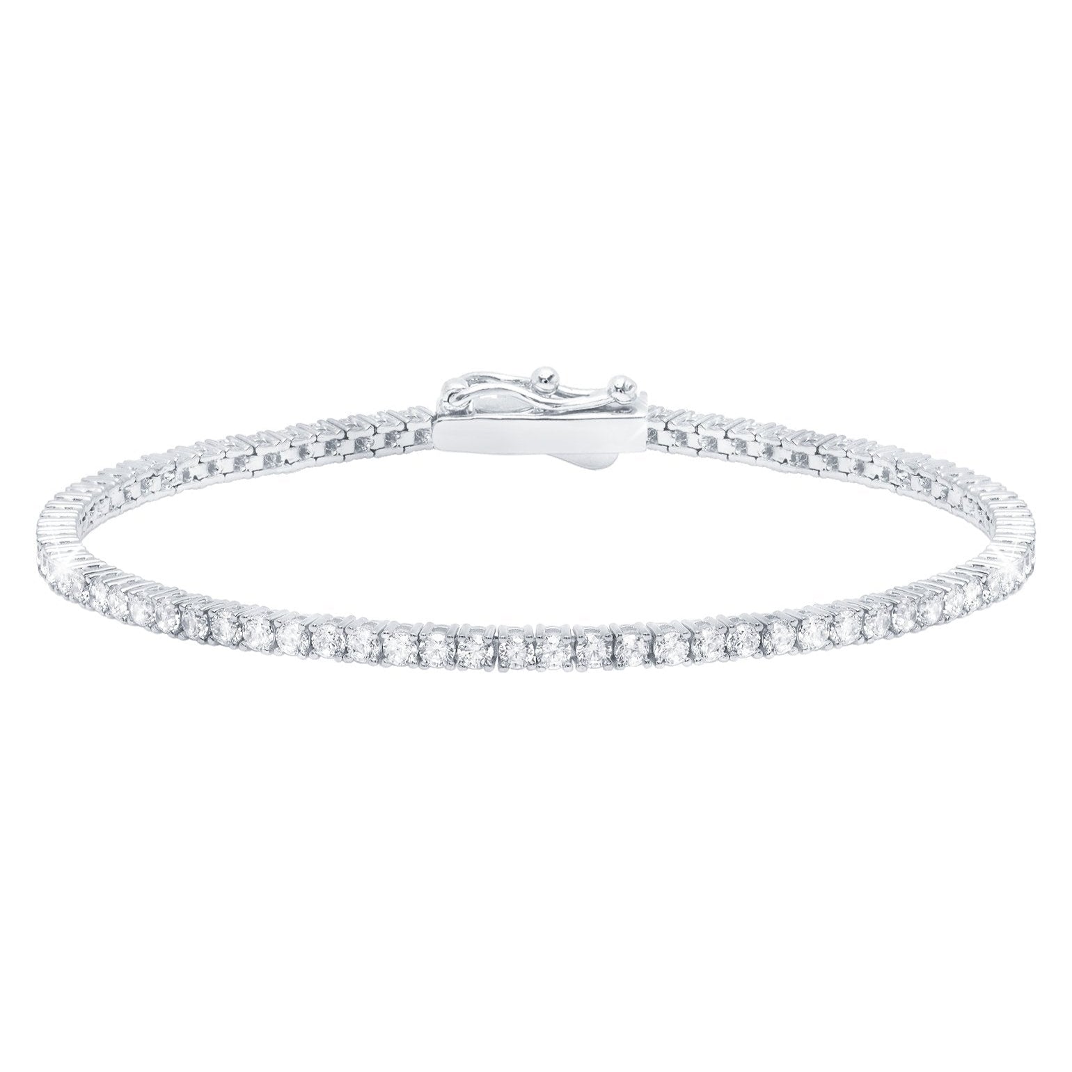 2mm Brilliant Tennis Bracelet