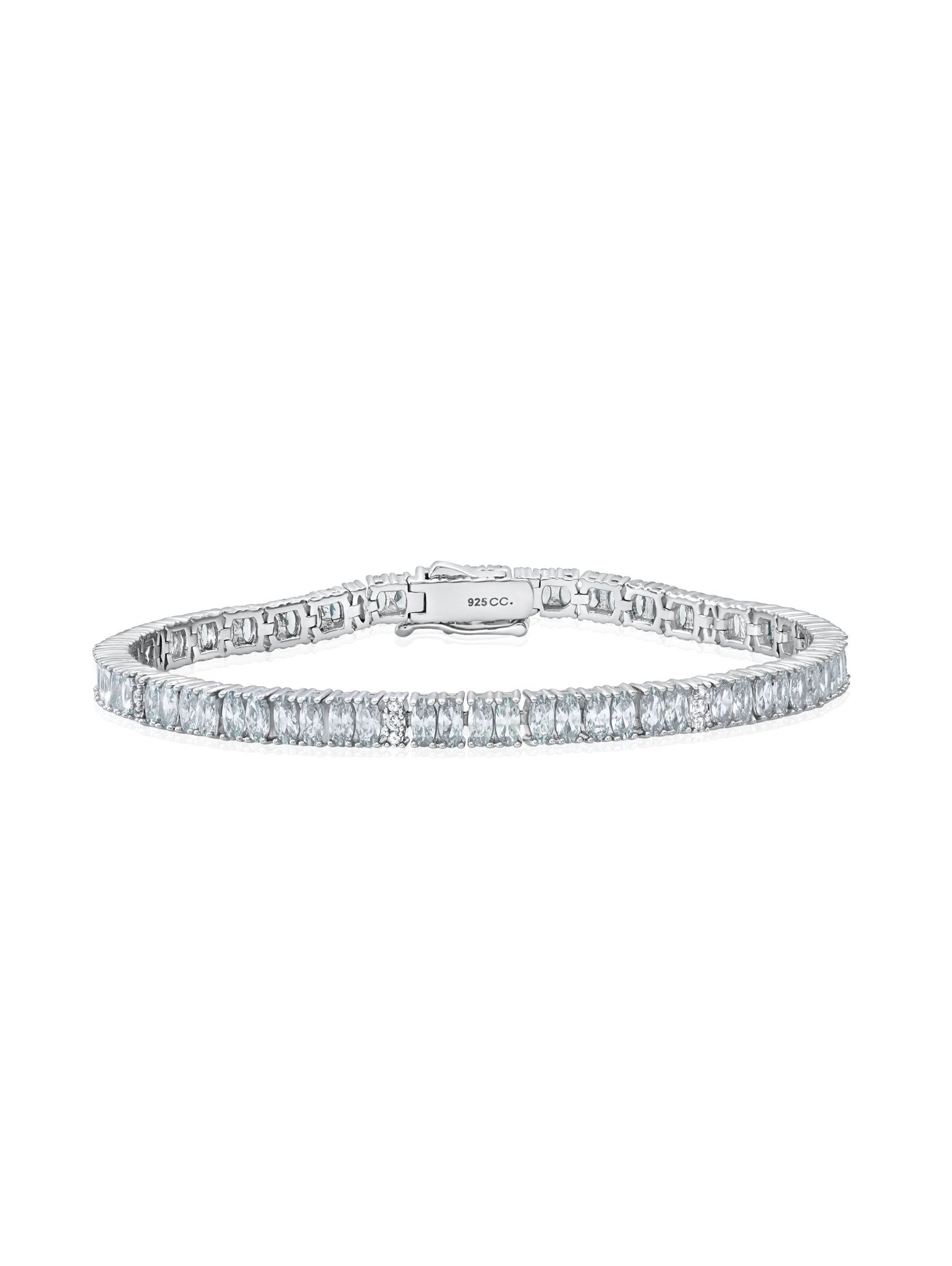 Clear Hues Tennis Bracelet - CRISLU