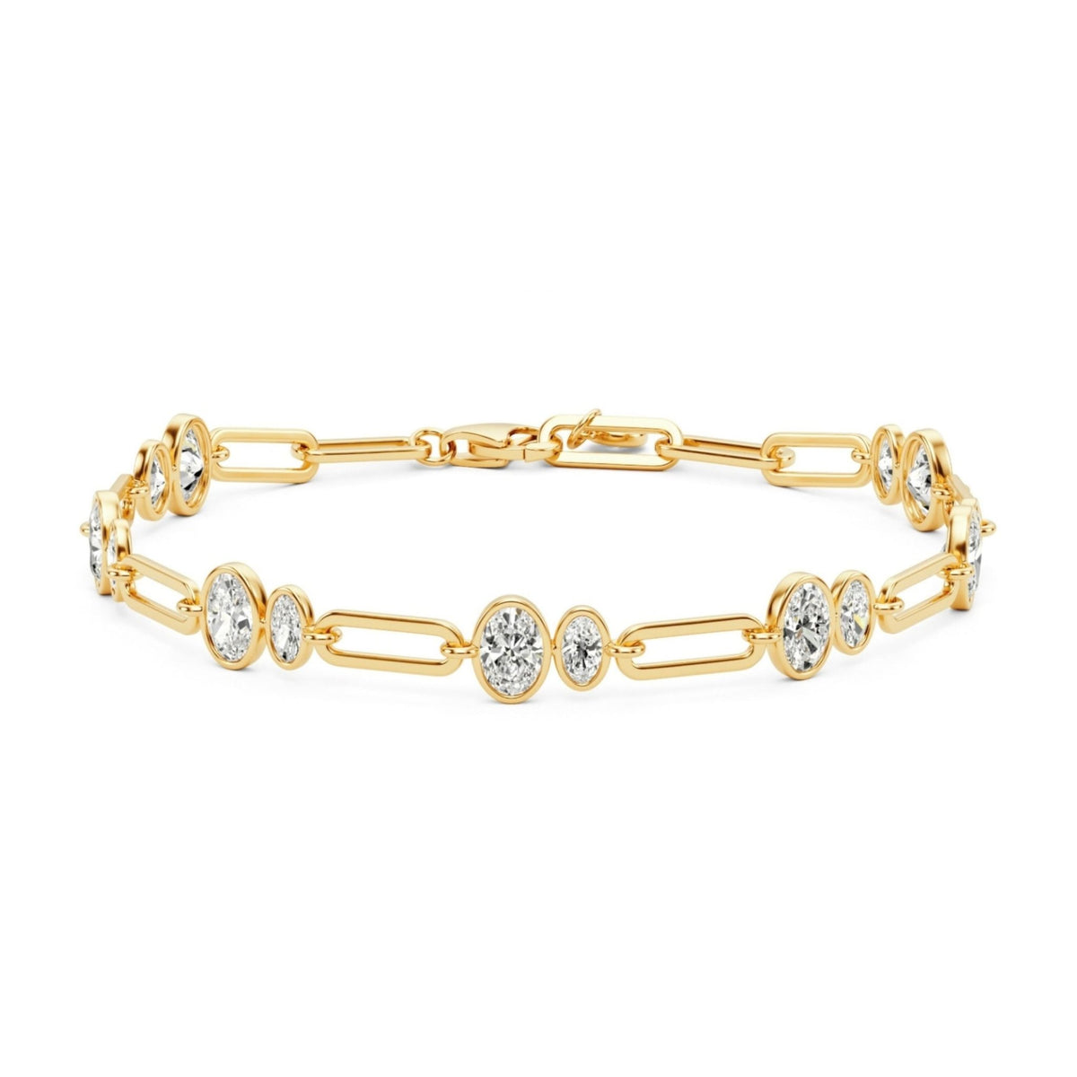Embraced Oval Station Bracelet - CRISLU