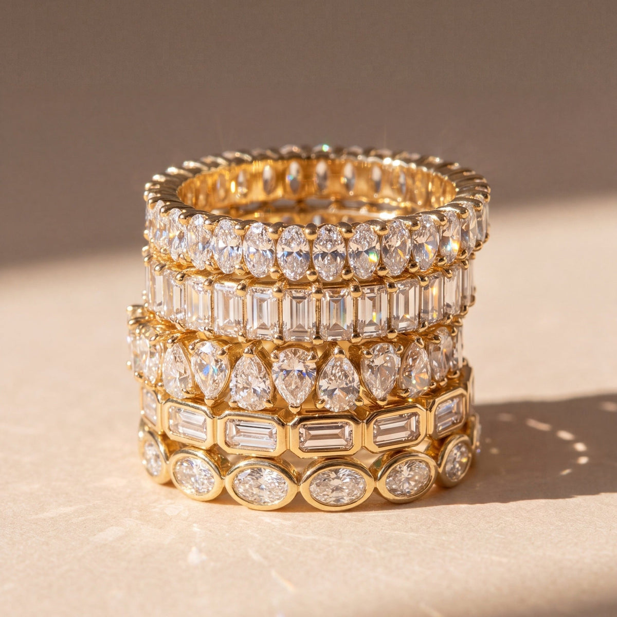 Eterna Baguette Eternity Band - CRISLU