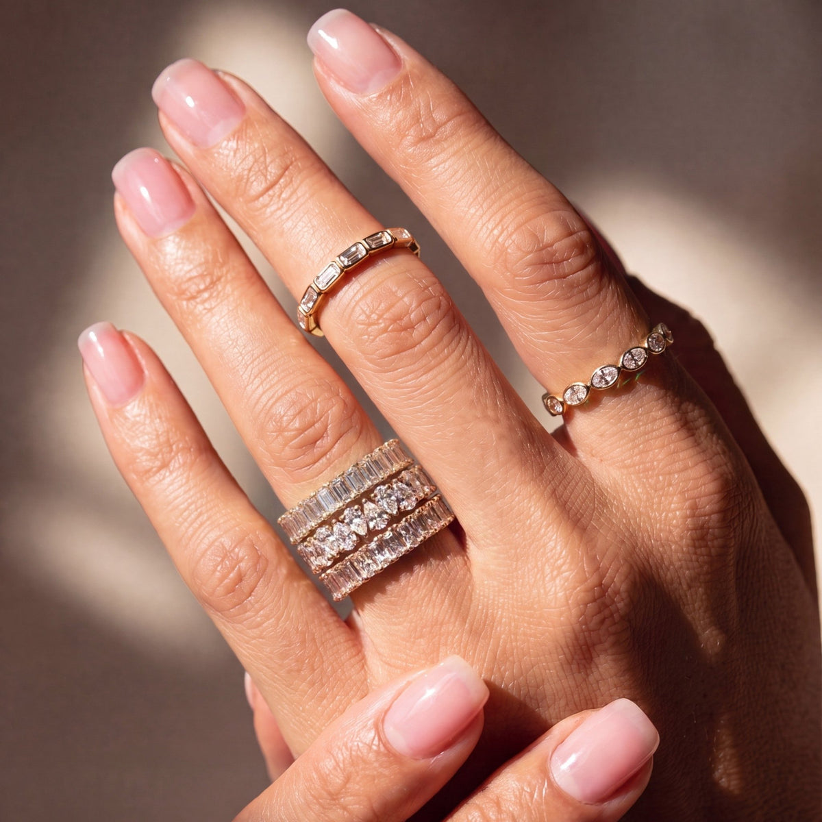 Eterna Oval Eternity Band - CRISLU