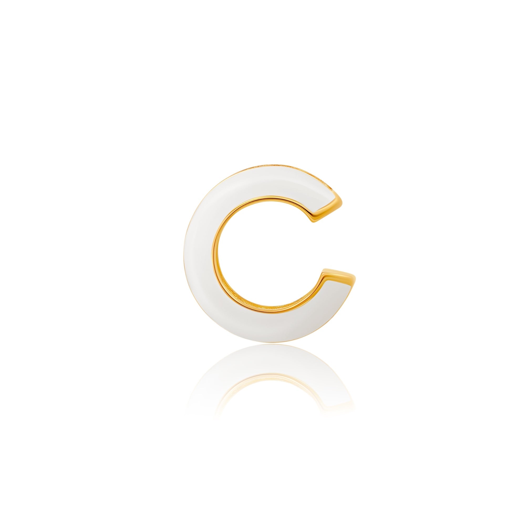Gold Glaze Cuff Earring - CRISLU