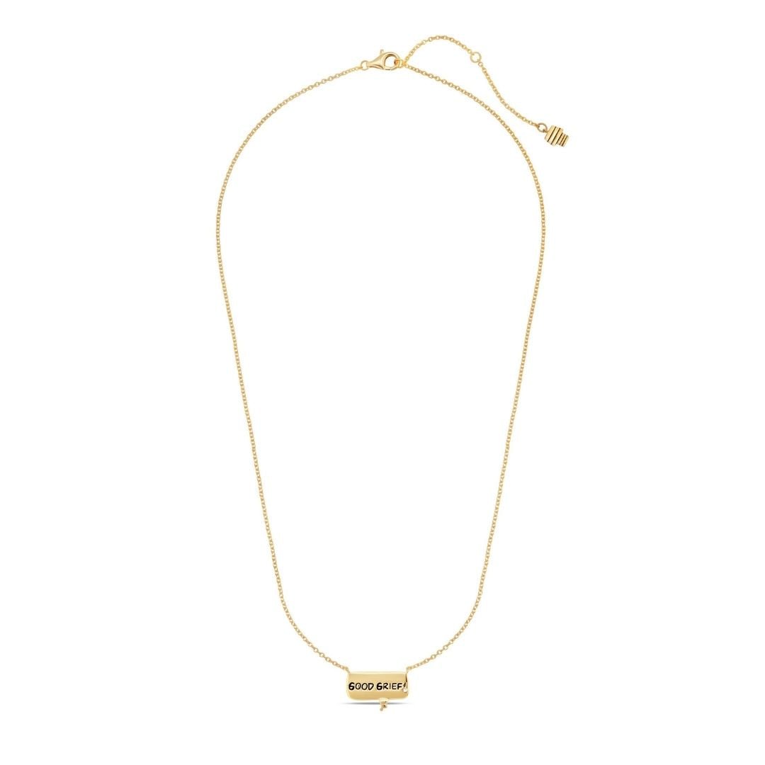 GOOD GRIEF! Thought Balloon Necklace - CRISLU