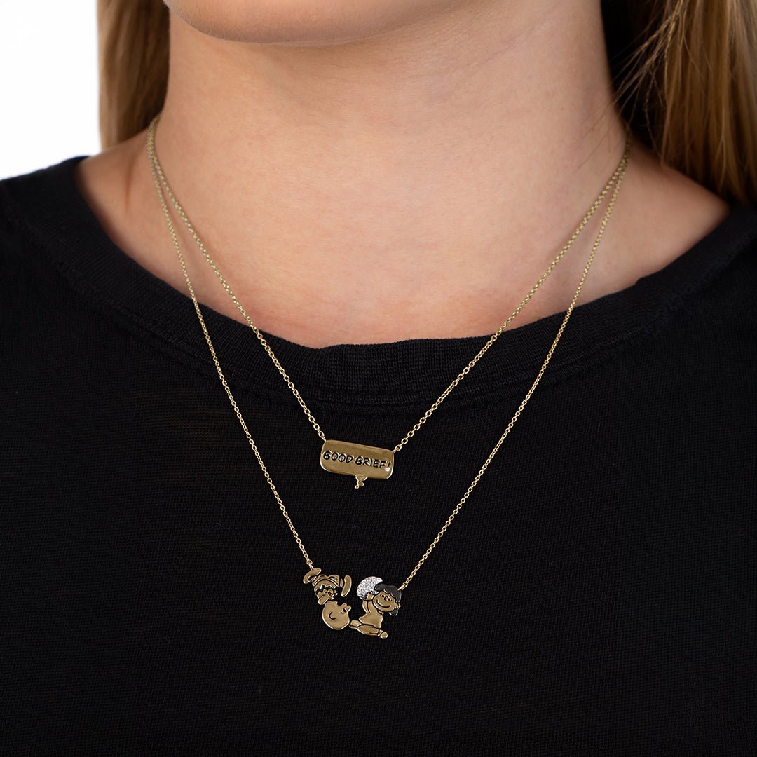 GOOD GRIEF! Thought Balloon Necklace - CRISLU
