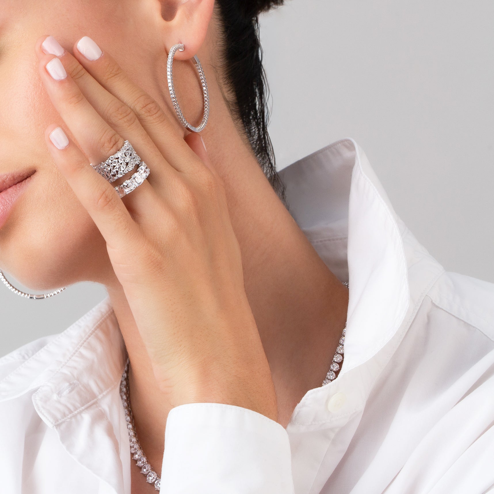 Large Cluster Ring in Platinum - CRISLU