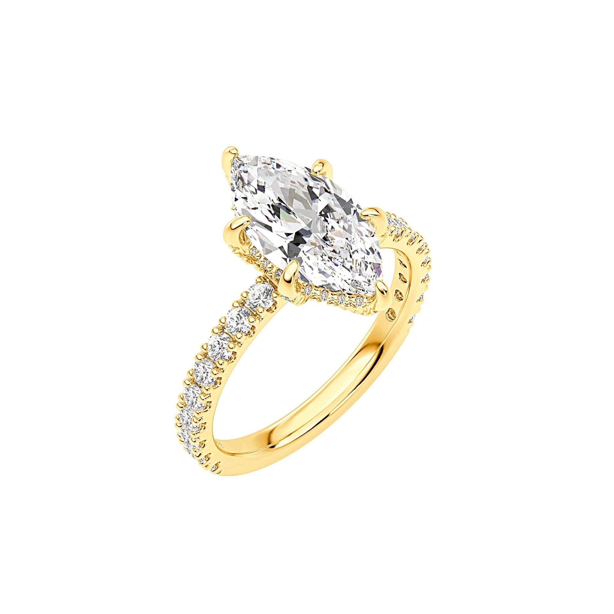 Marquise & Pavé Ring - CRISLU