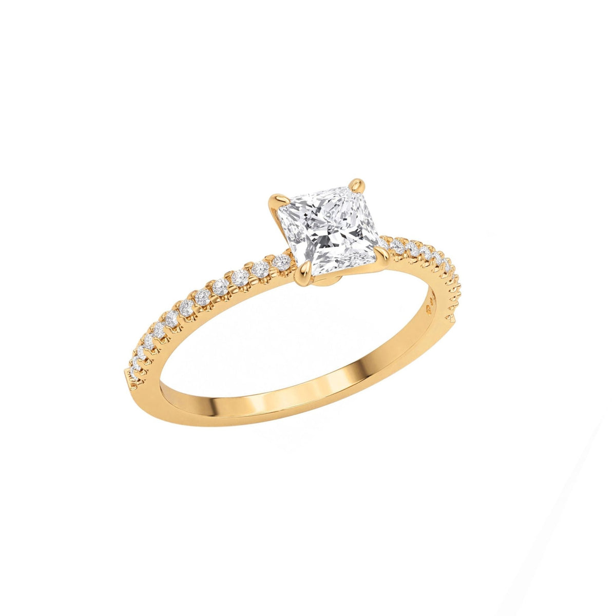 Promise Princess Cut Solitaire Ring - CRISLU