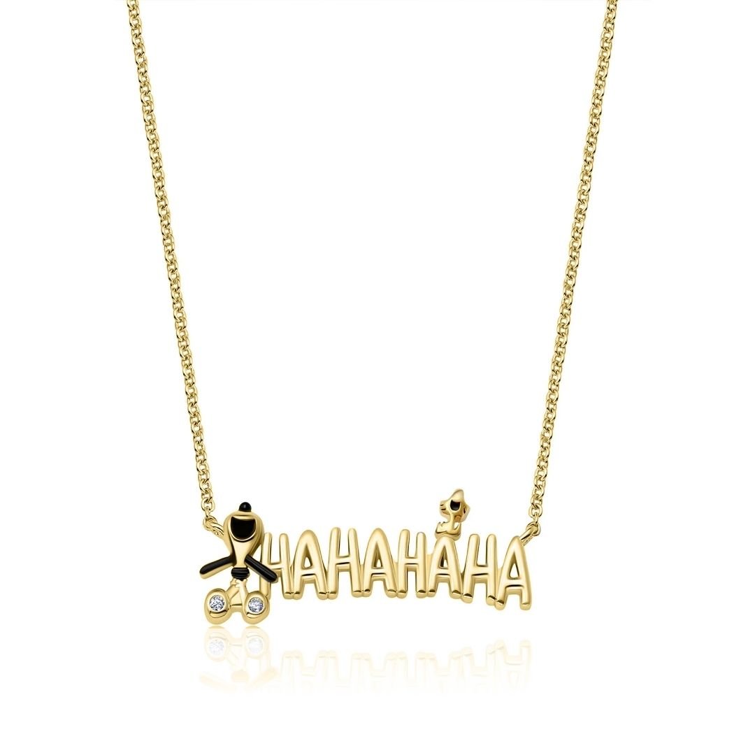Snoopy & Woodstock Ha Ha Ha Necklace - CRISLU