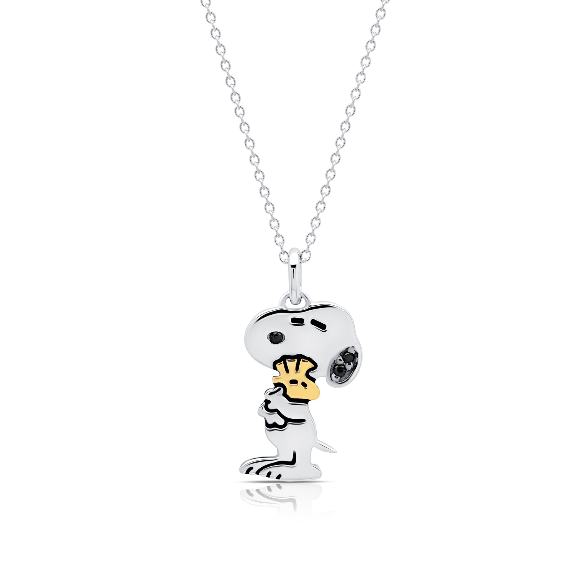 Snoopy & Woodstock Pendant Necklace - CRISLU