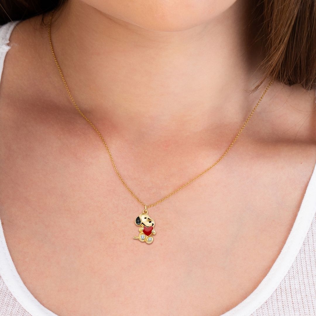 Snoopy's Love Necklace - CRISLU