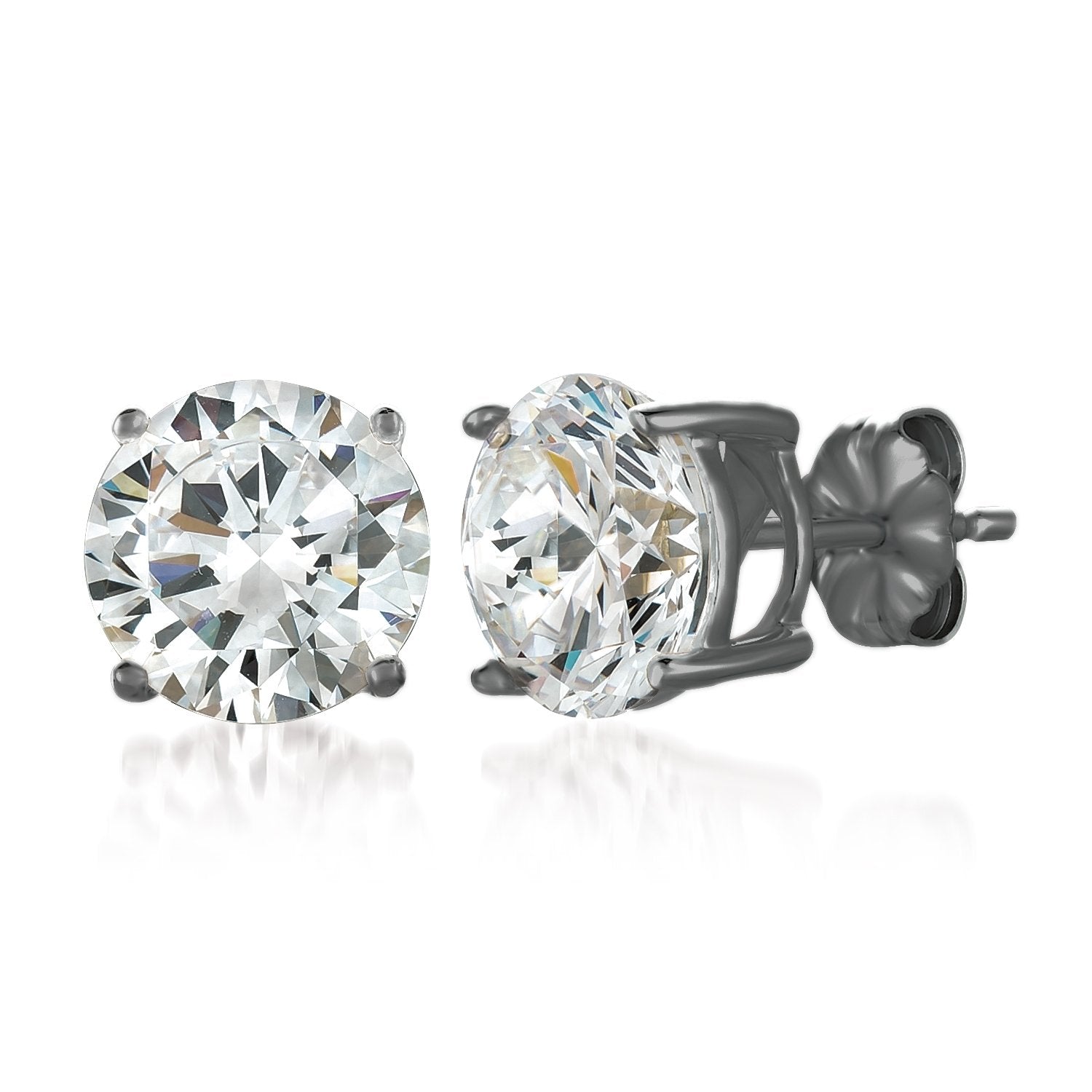 Rhodium on sale earrings studs