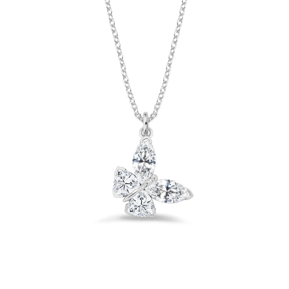 Butterfly 16'' Extending Necklace - CRISLU