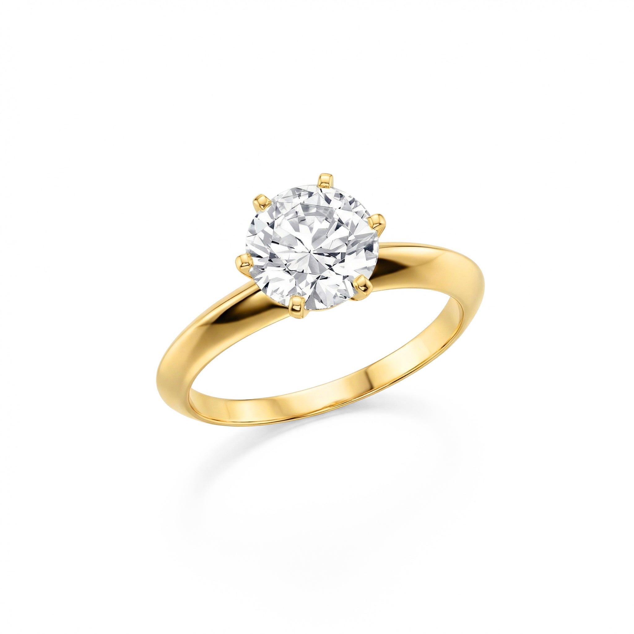 2ct Brilliant Solitaire Ring - CRISLU