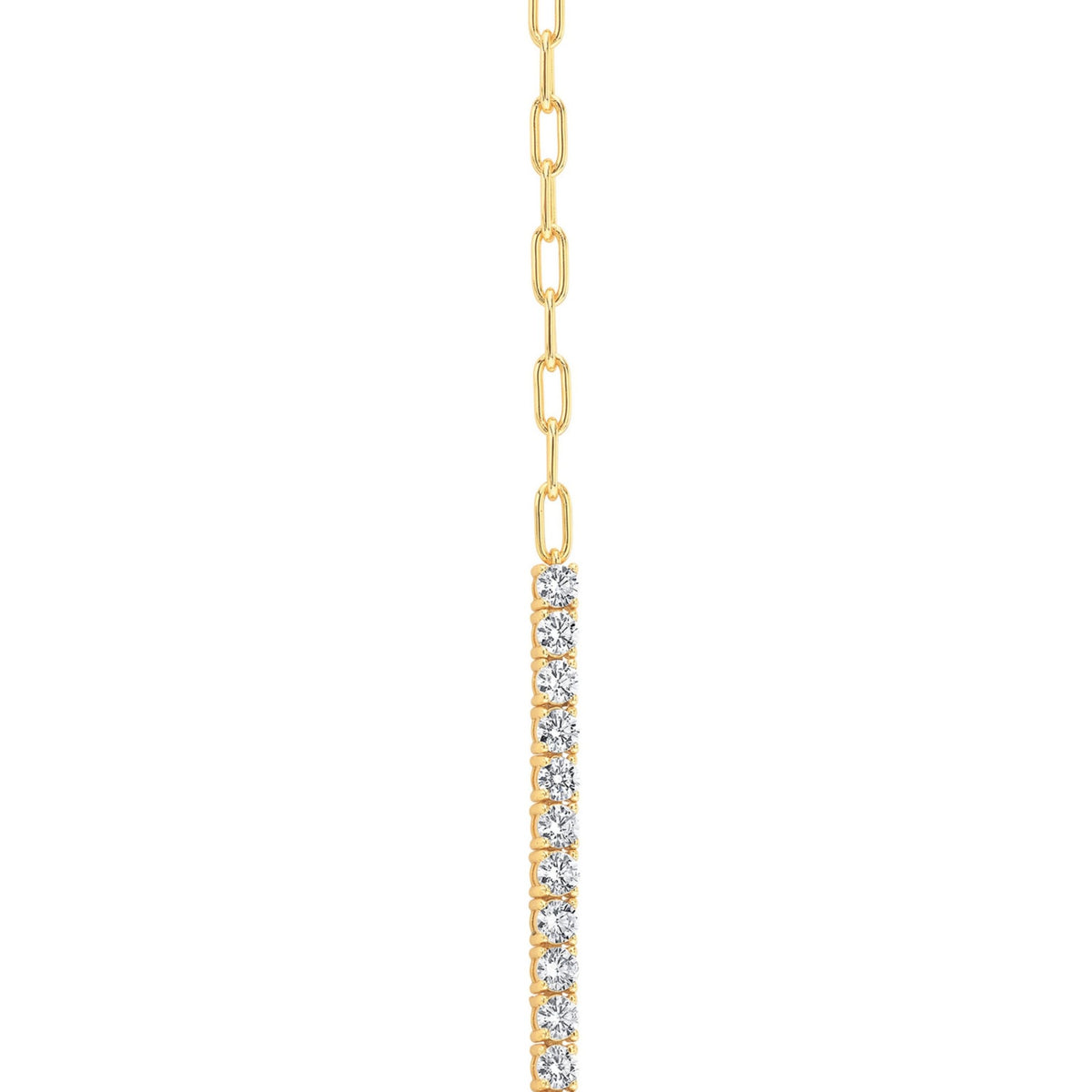Embraced Paperclip Tennis Bracelet