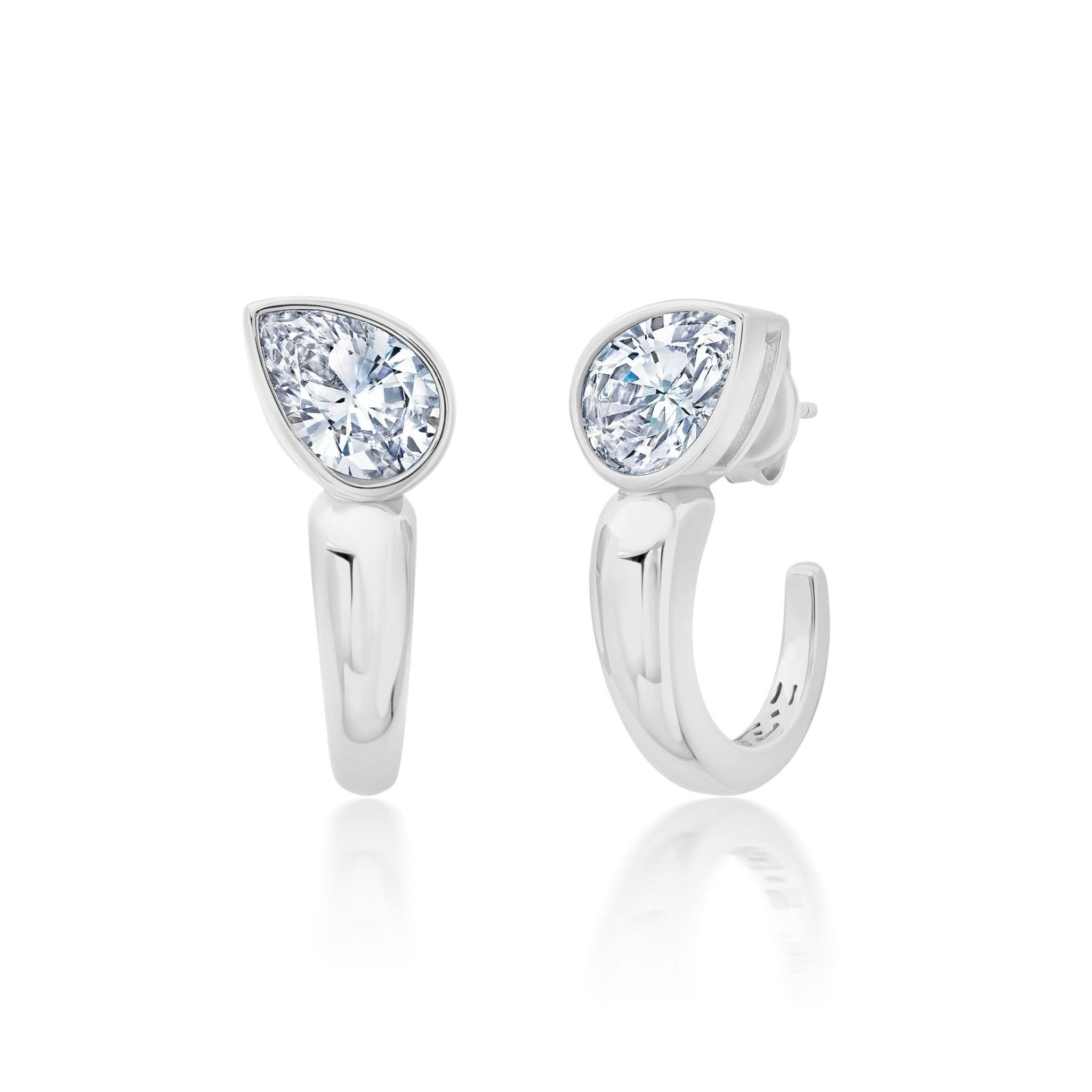 4.5ct Dare to Pear Earrings - CRISLU