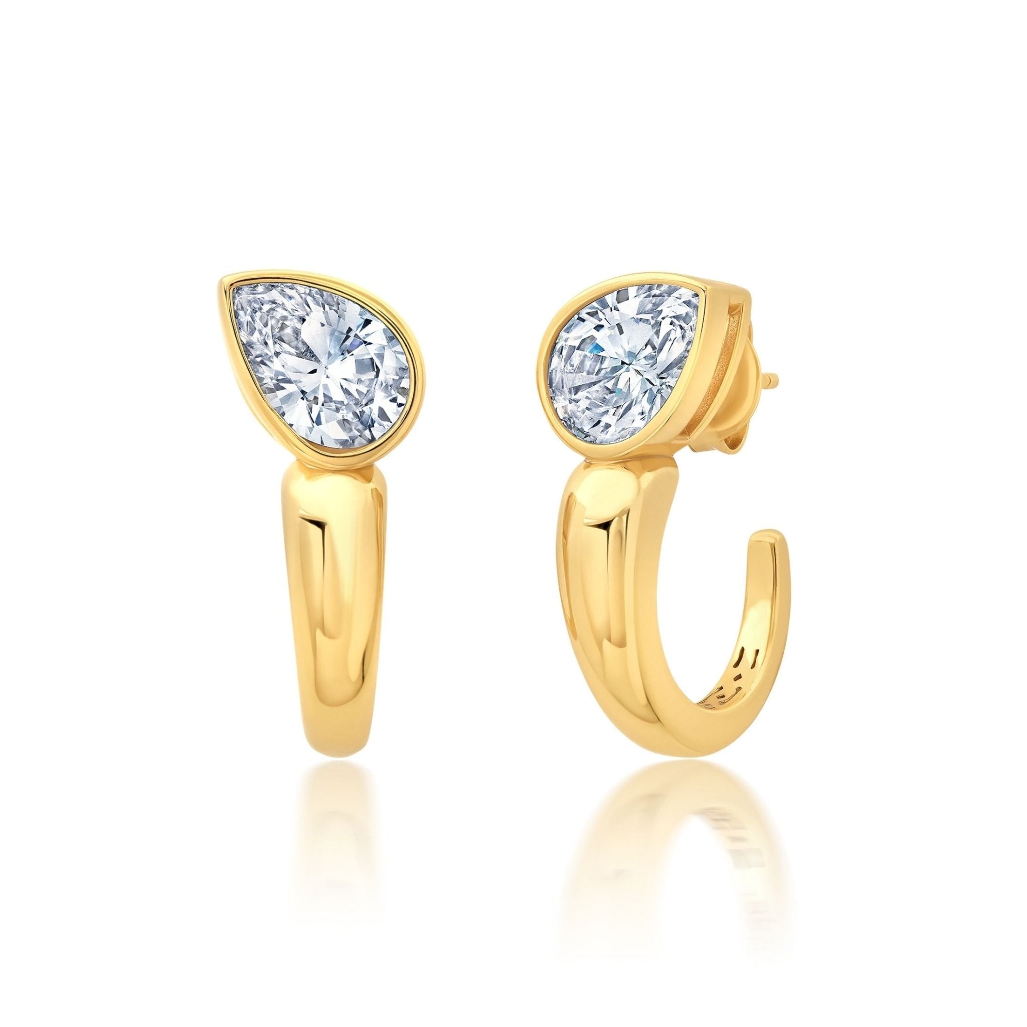 4.5ct Dare to Pear Earrings - CRISLU