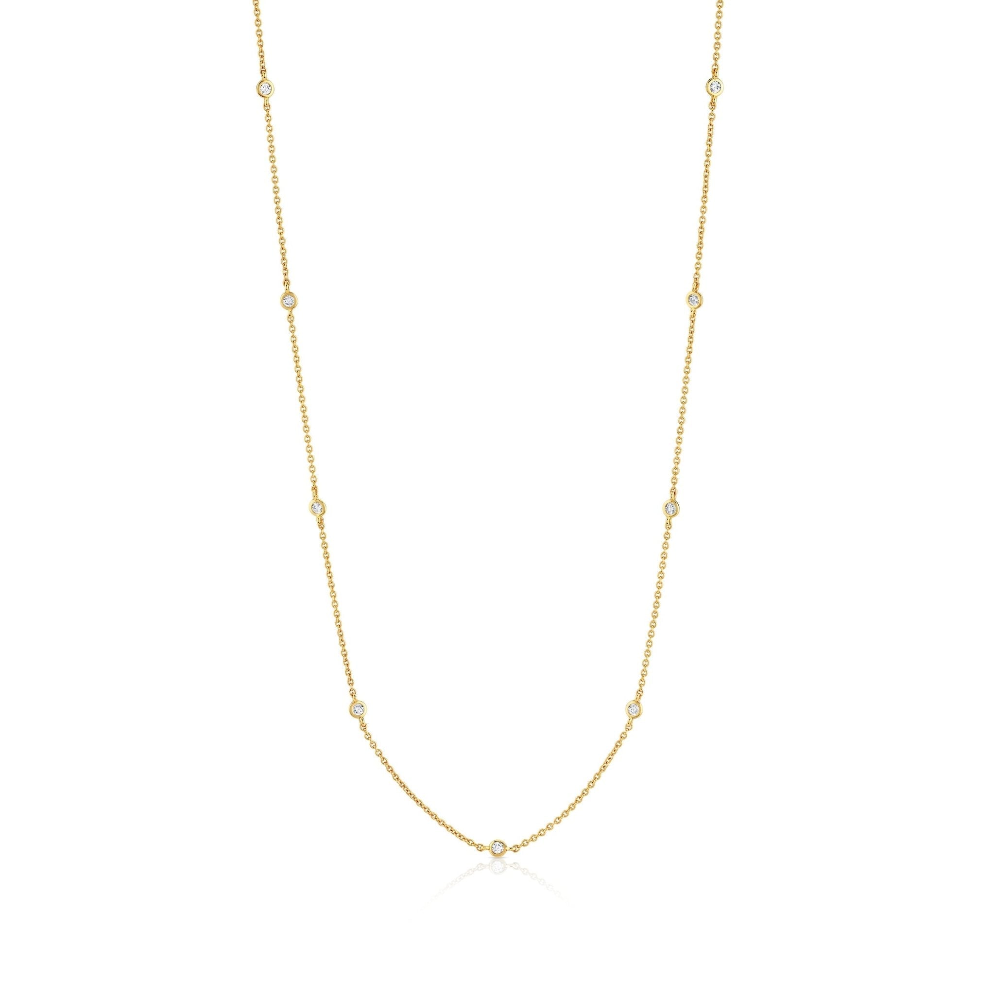 4mm 16" Station Necklace - CRISLU