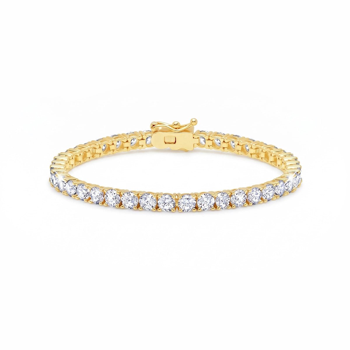 4mm Brilliant Tennis Bracelet - CRISLU