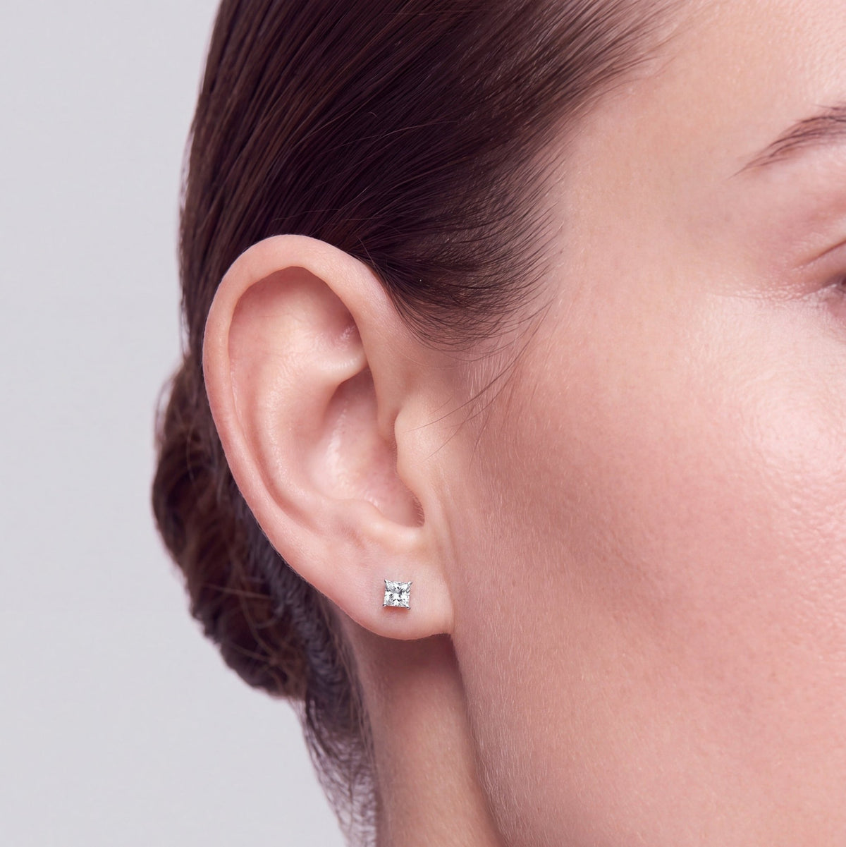 .75ct Princess Stud Earrings - CRISLU