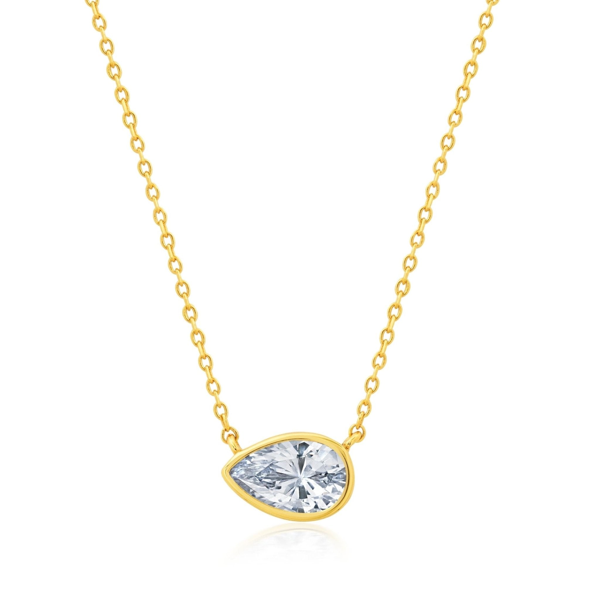 .8ct Dare to Pear Necklace - CRISLU