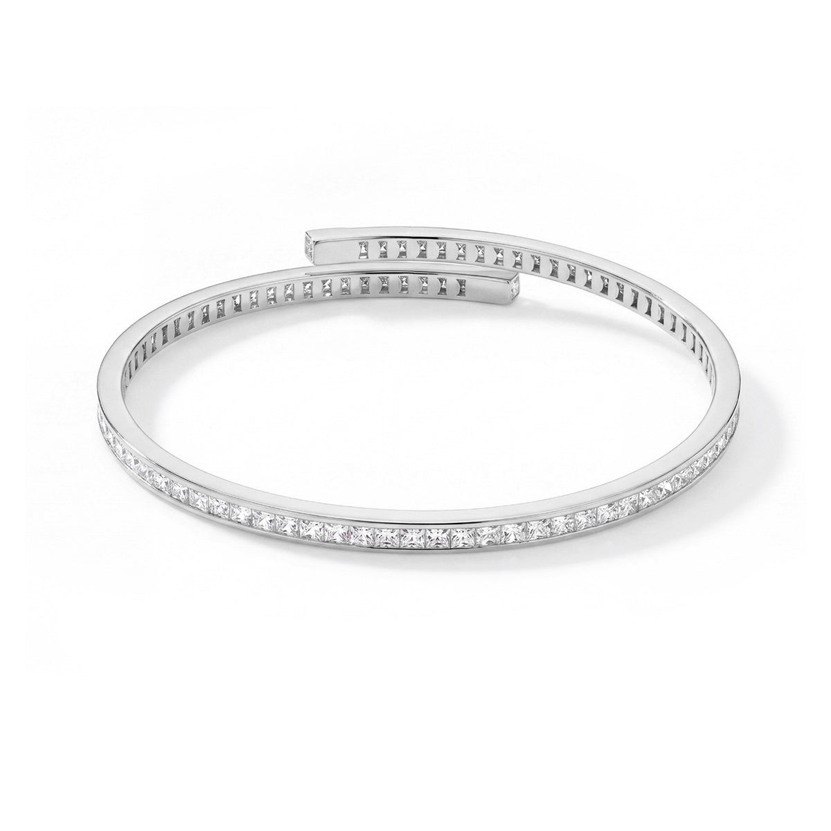 Contour Wrap Tennis Bracelet