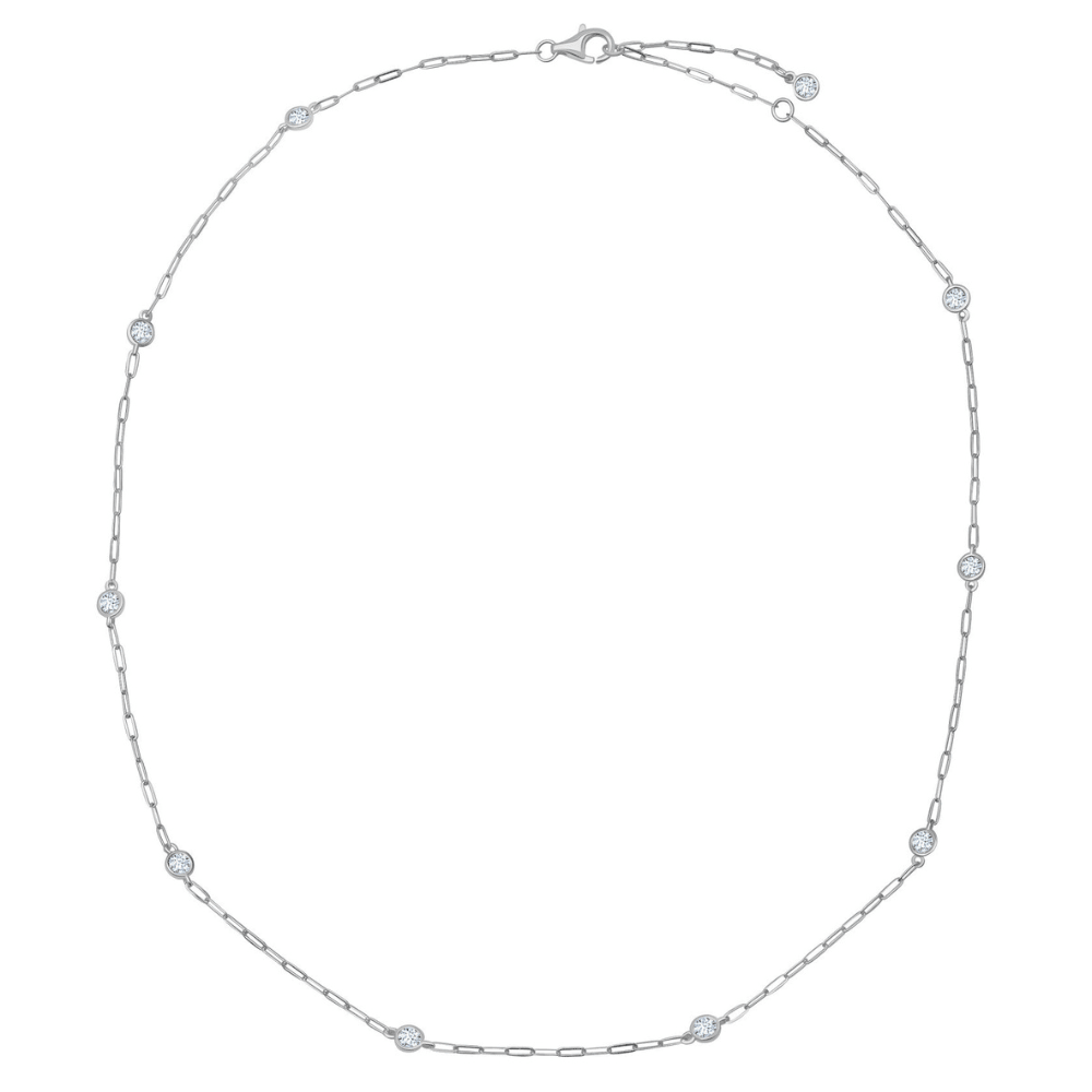 Aura 16" Station Necklace - CRISLU