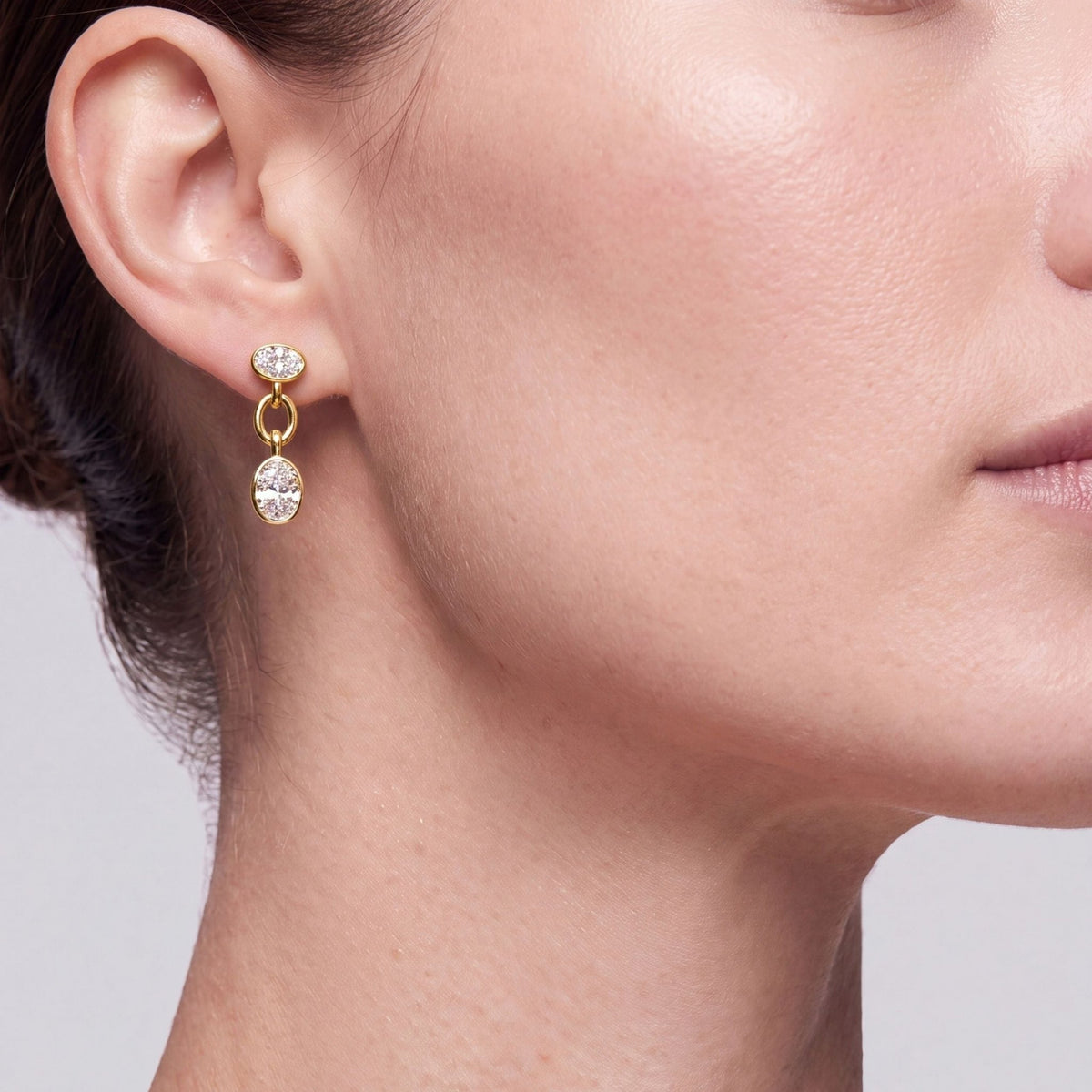 Bound Drop Earrings - CRISLU