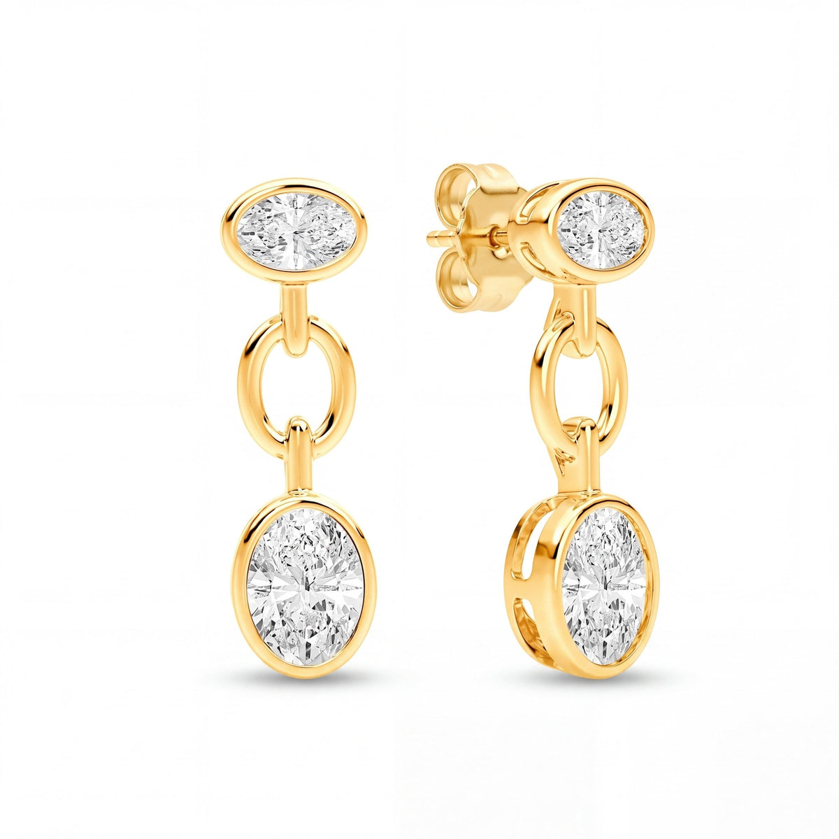 Bound Drop Earrings - CRISLU