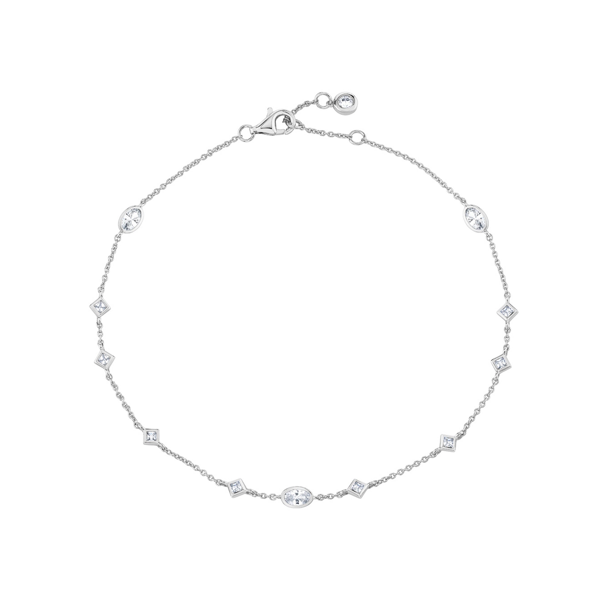 Charmed Multi-Shape Station Anklet - CRISLU