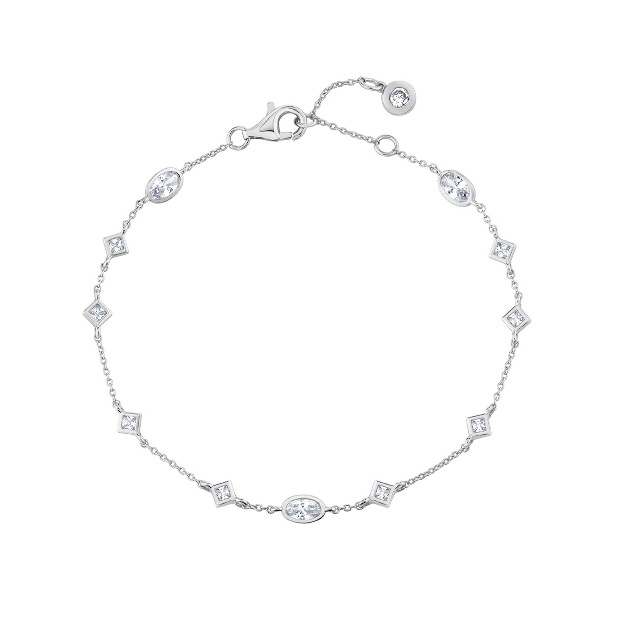 Charmed Multi-Shape Station Bracelet - CRISLU