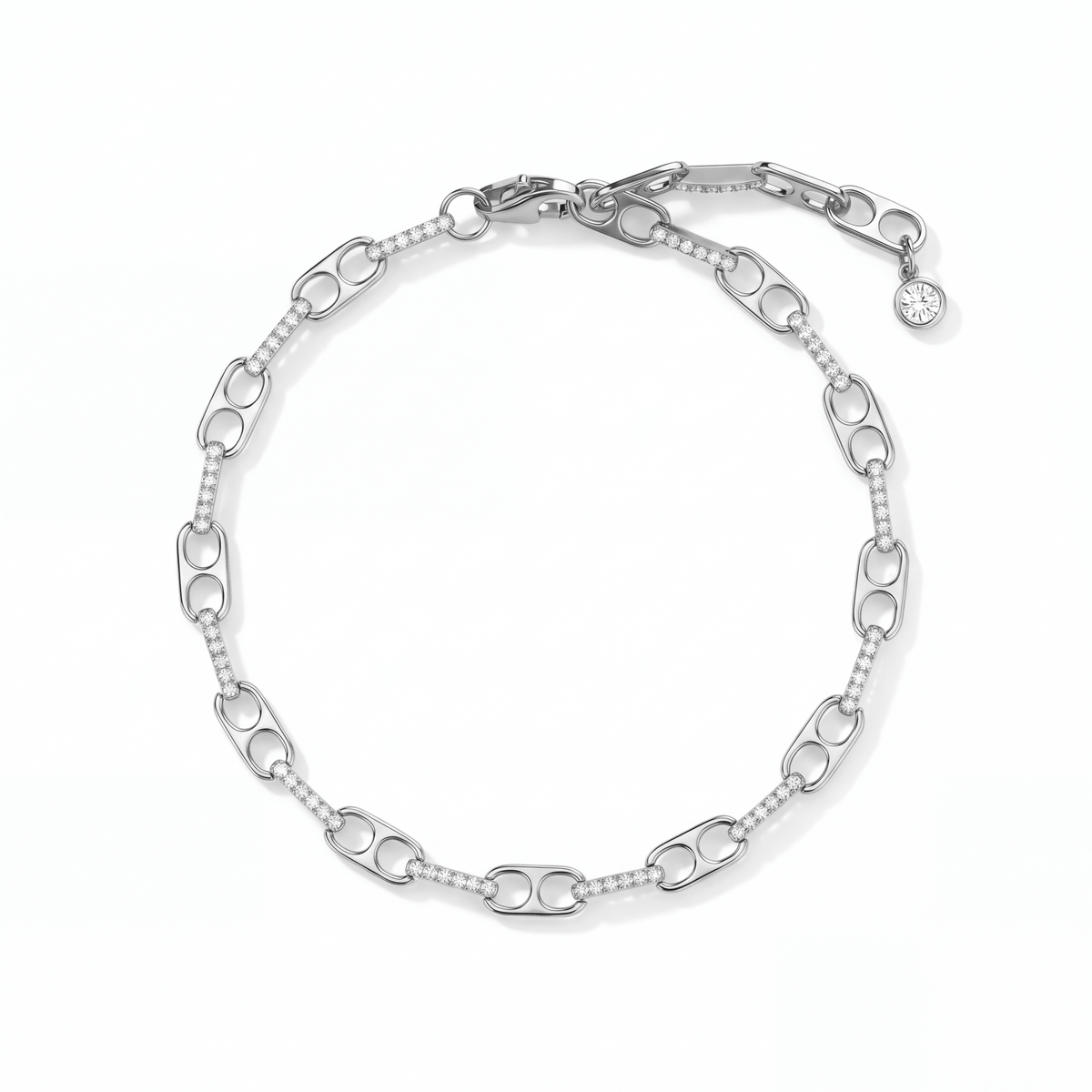 Embraced Pavé Link Bracelet - CRISLU