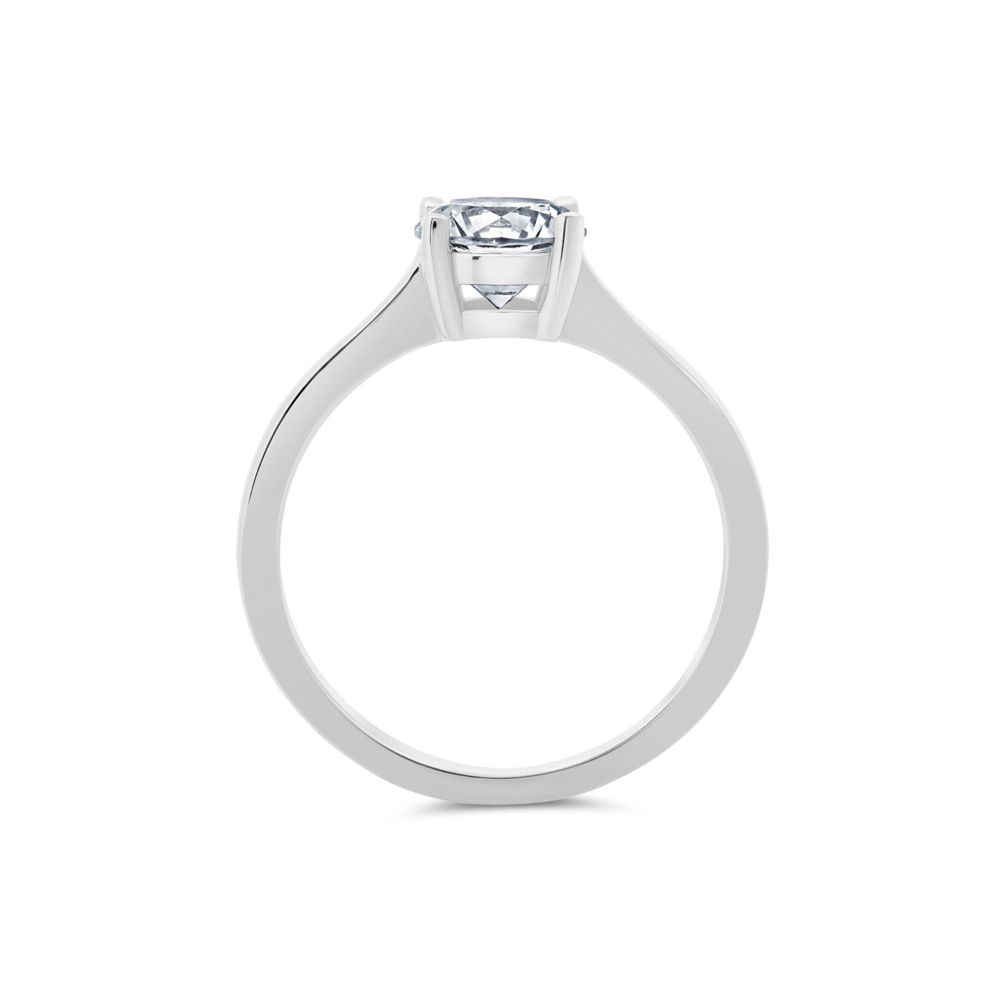 Evermore Brilliant 1.5ct Solitaire Ring Finished in Platinum - CRISLU