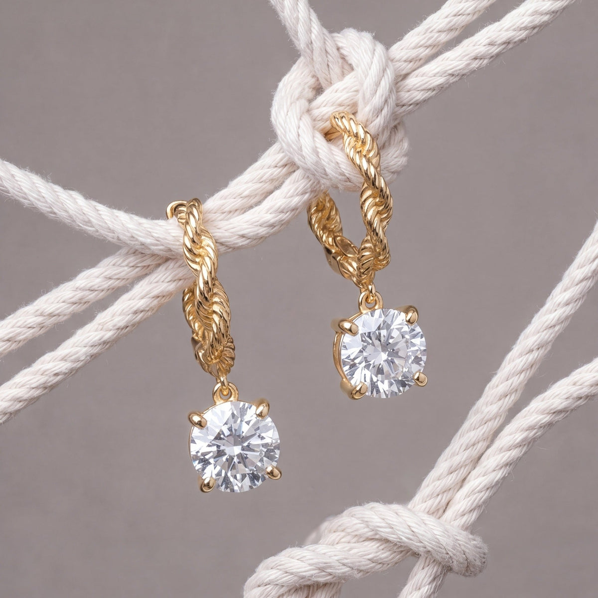 Evertwined Huggie Hoop Earrings - CRISLU