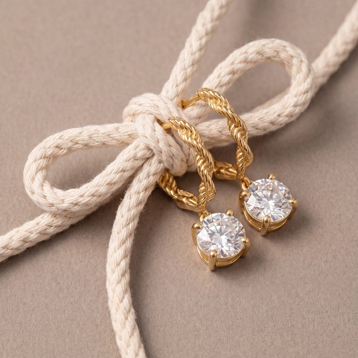 Evertwined Huggie Hoop Earrings - CRISLU