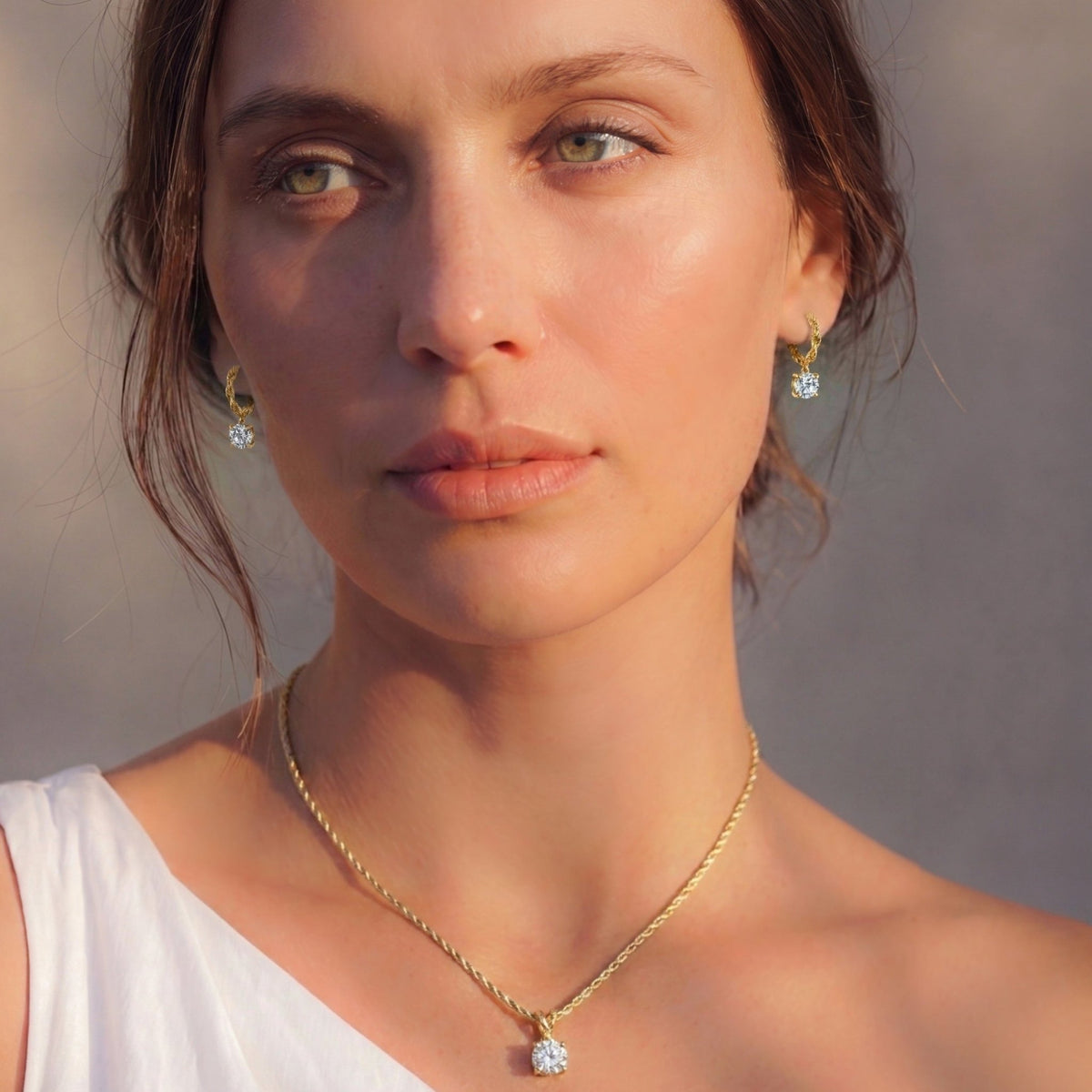 Evertwined Huggie Hoop Earrings - CRISLU