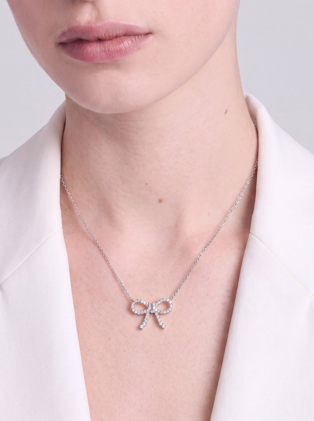 Fairytale Bow Necklace - CRISLU