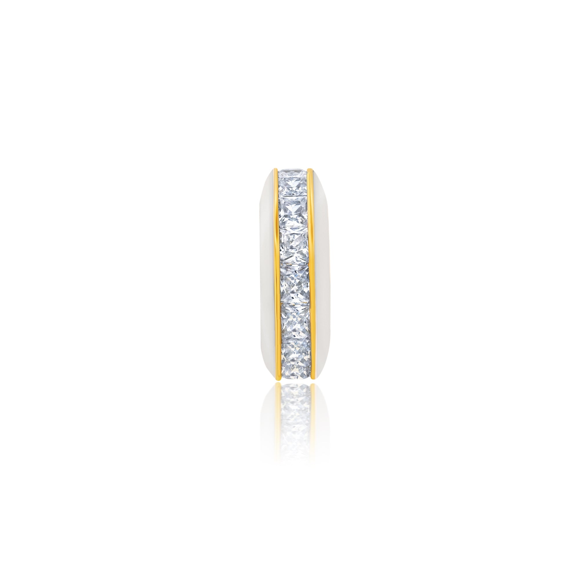 Gold Glaze Cuff Earring - CRISLU