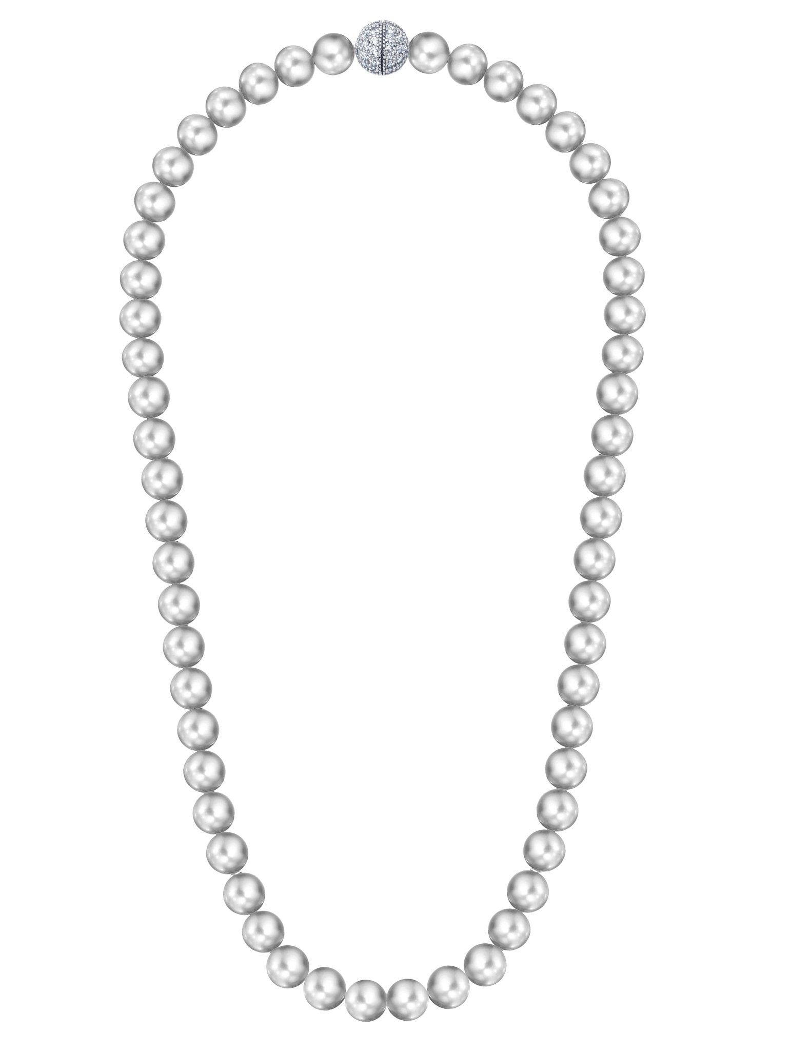 Large Pearl Necklace - CRISLU